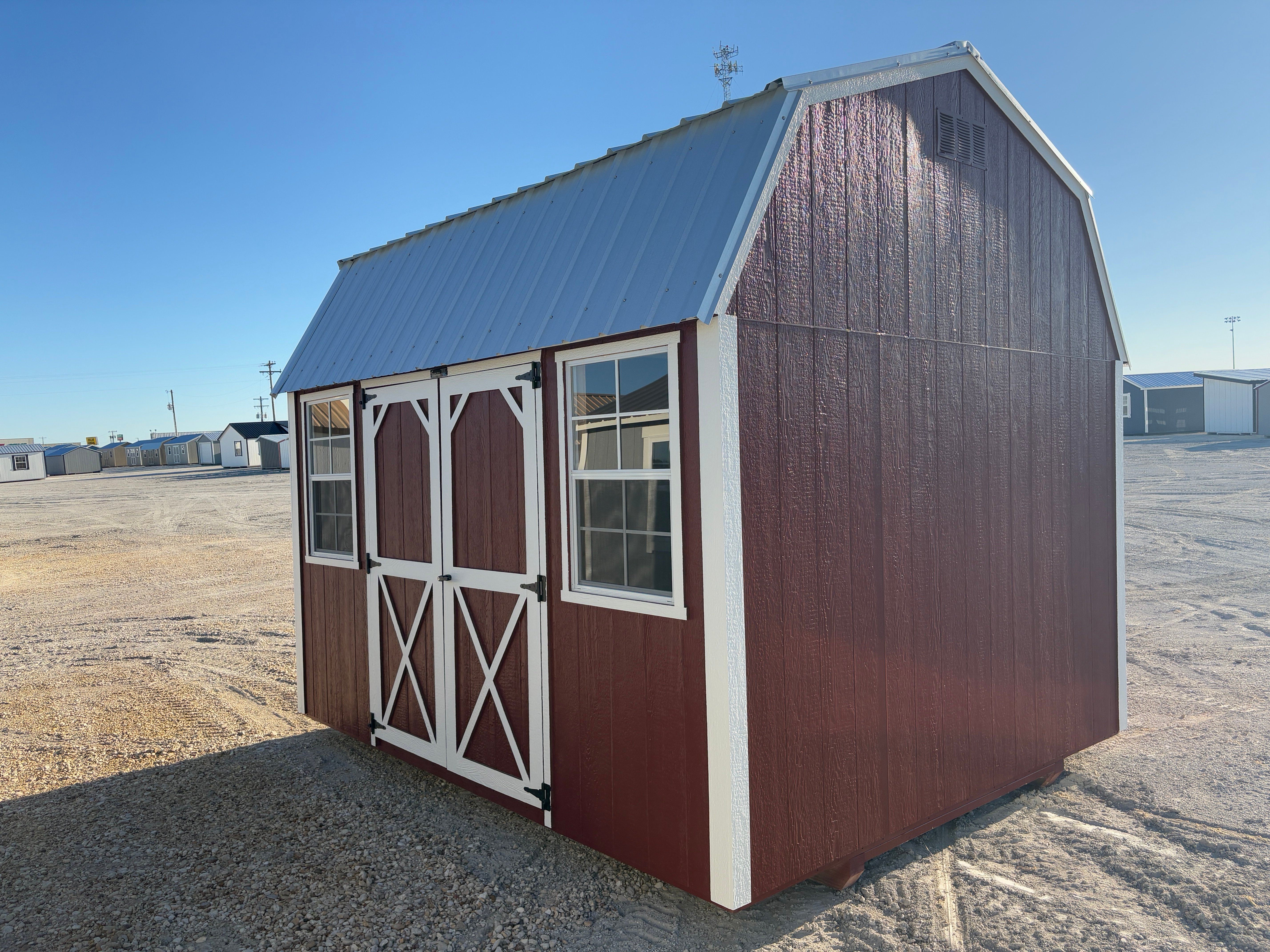 10x12 Lofted Barn #6090