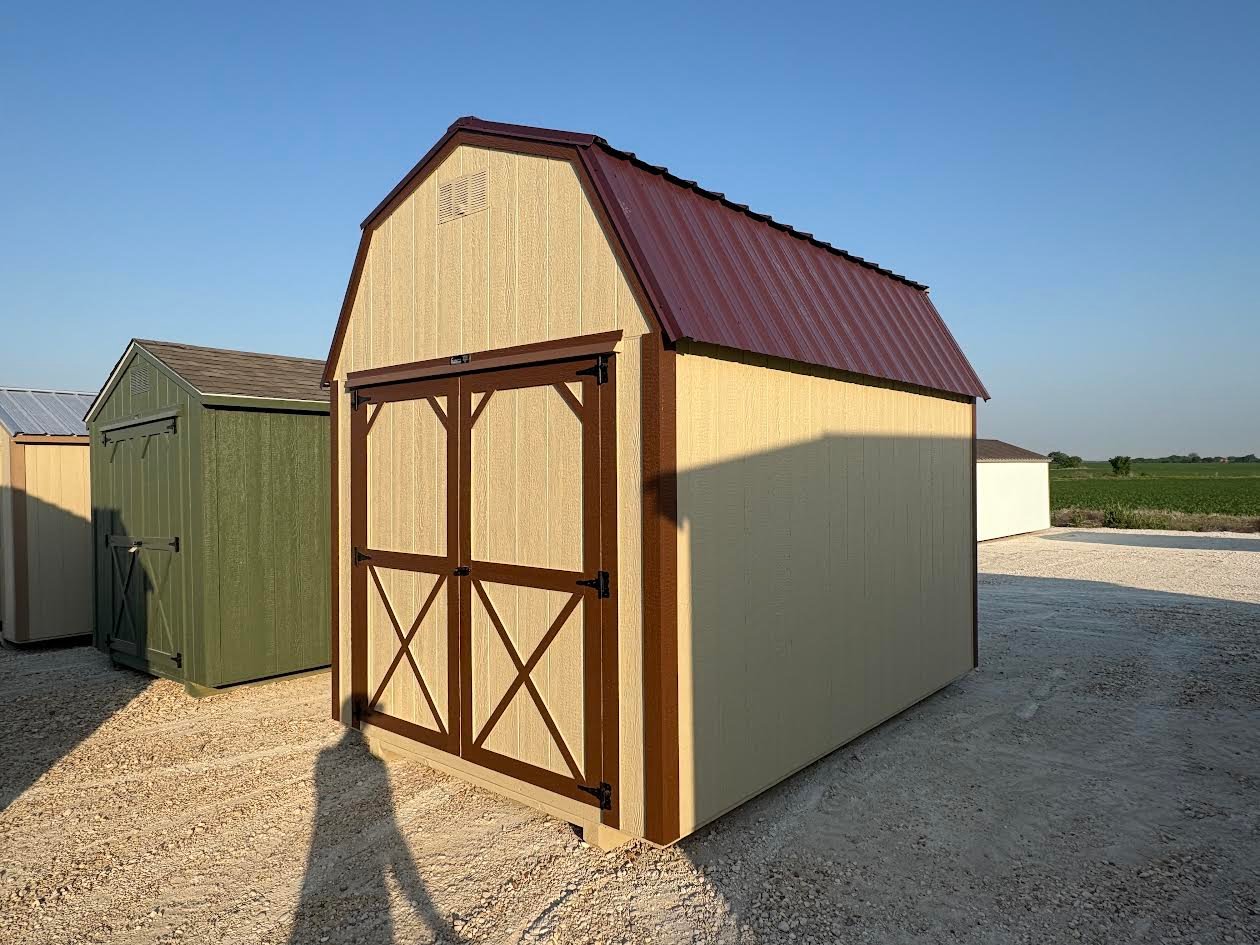 8x12 Lofted Barn #6418