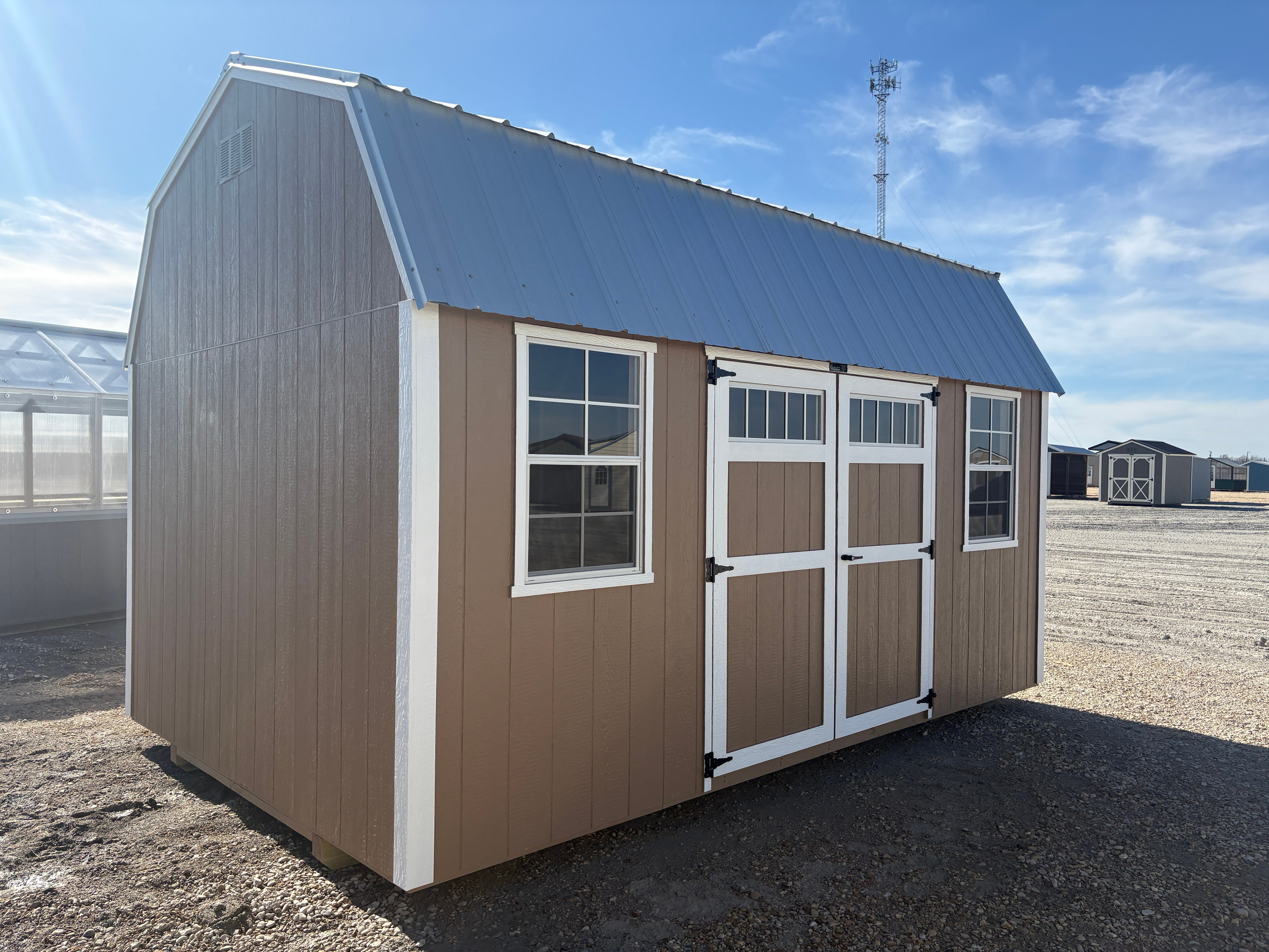 10x16 Lofted Barn #7598