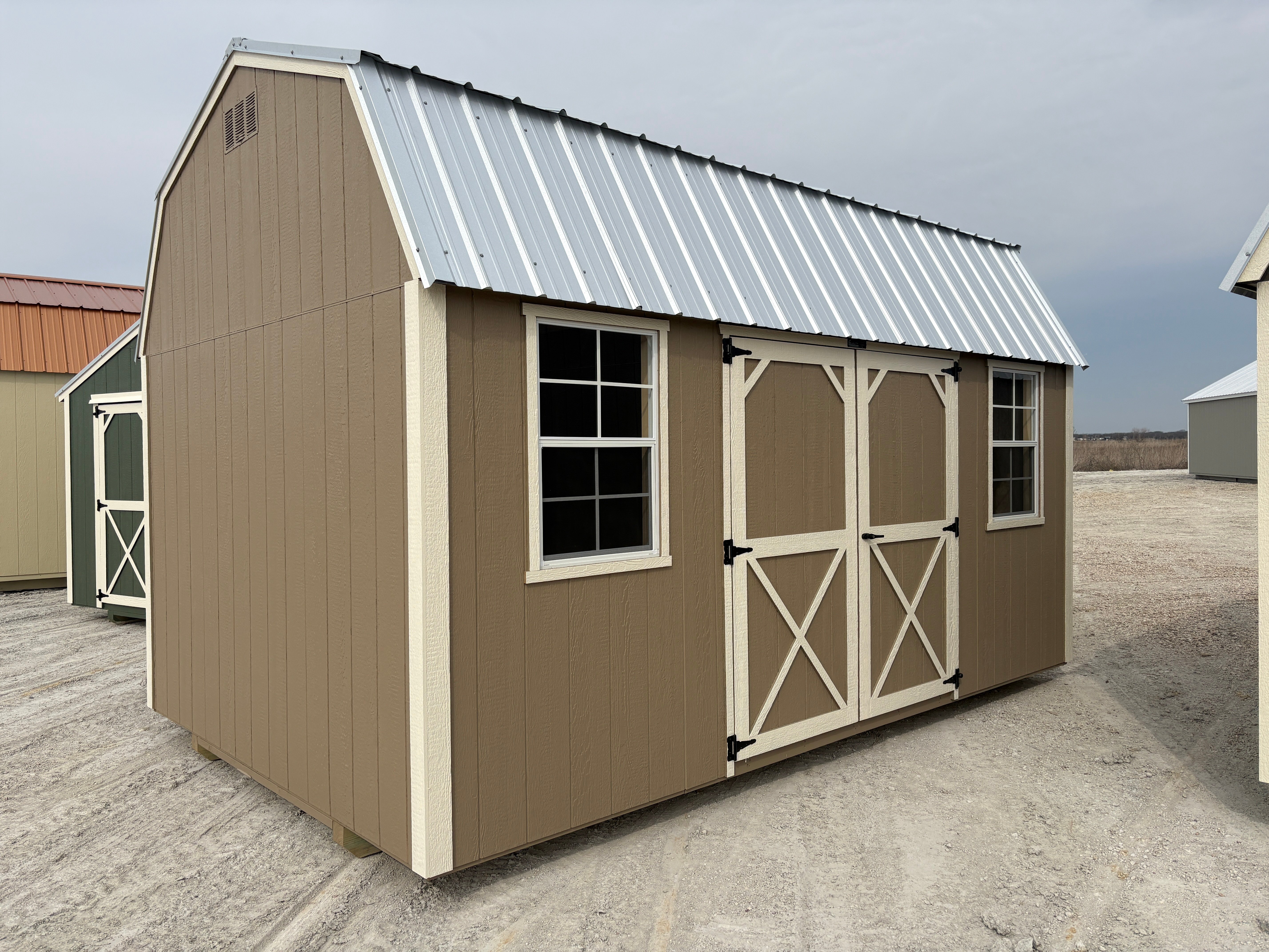 10x16 Lofted Barn #7599