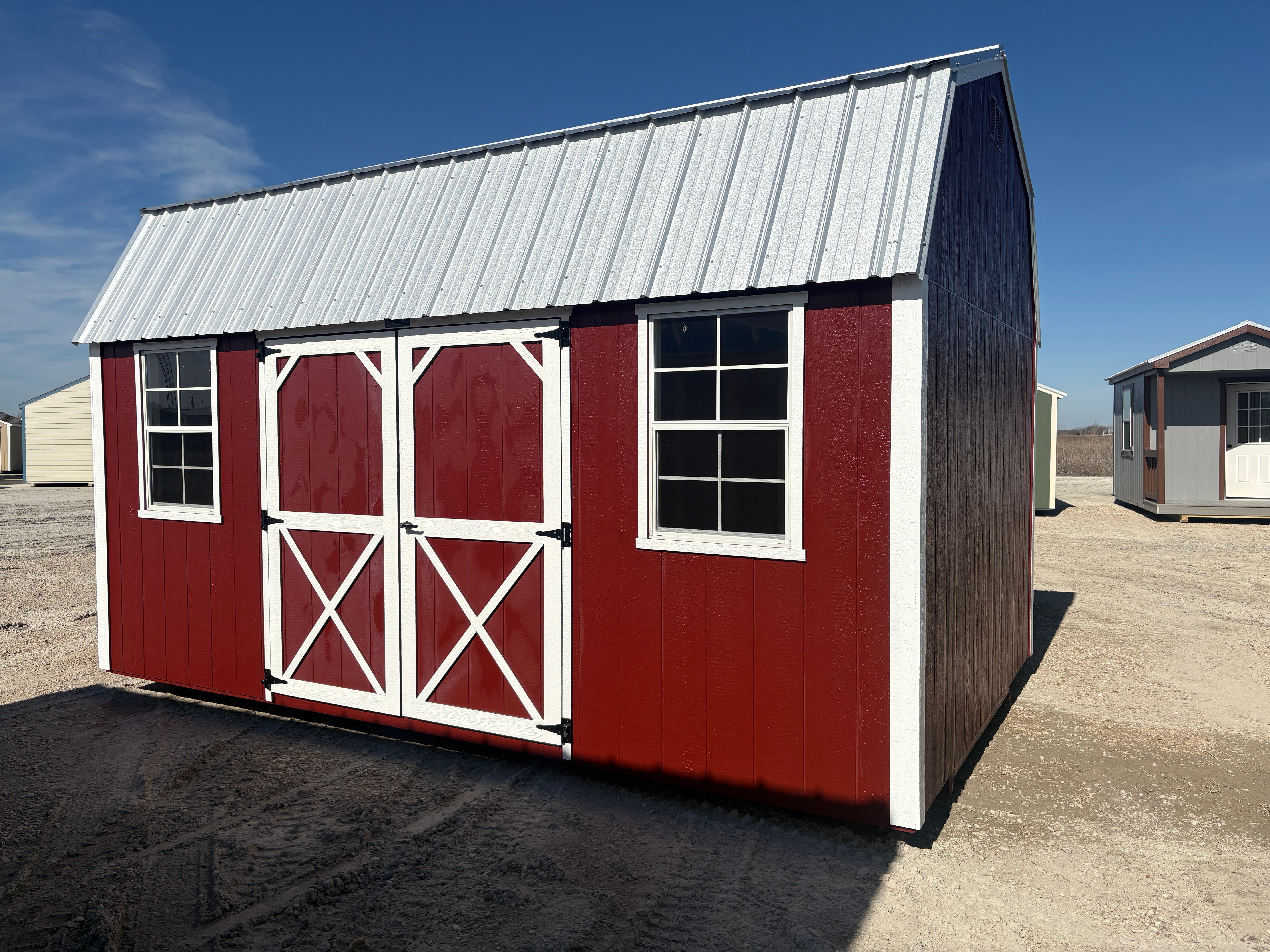 10X16 Lofted Barn #7600