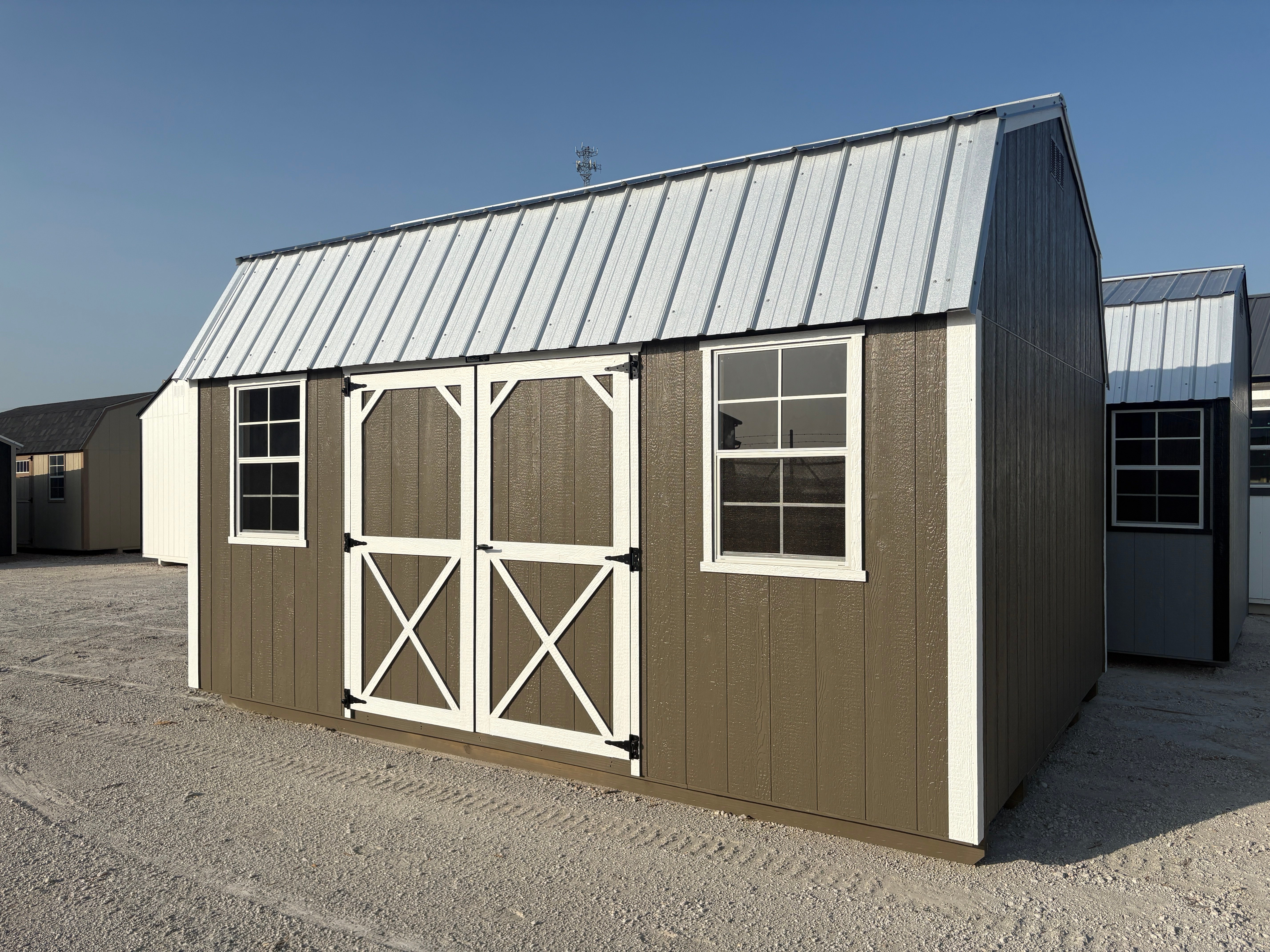 12x16 Lofted Barn #8287