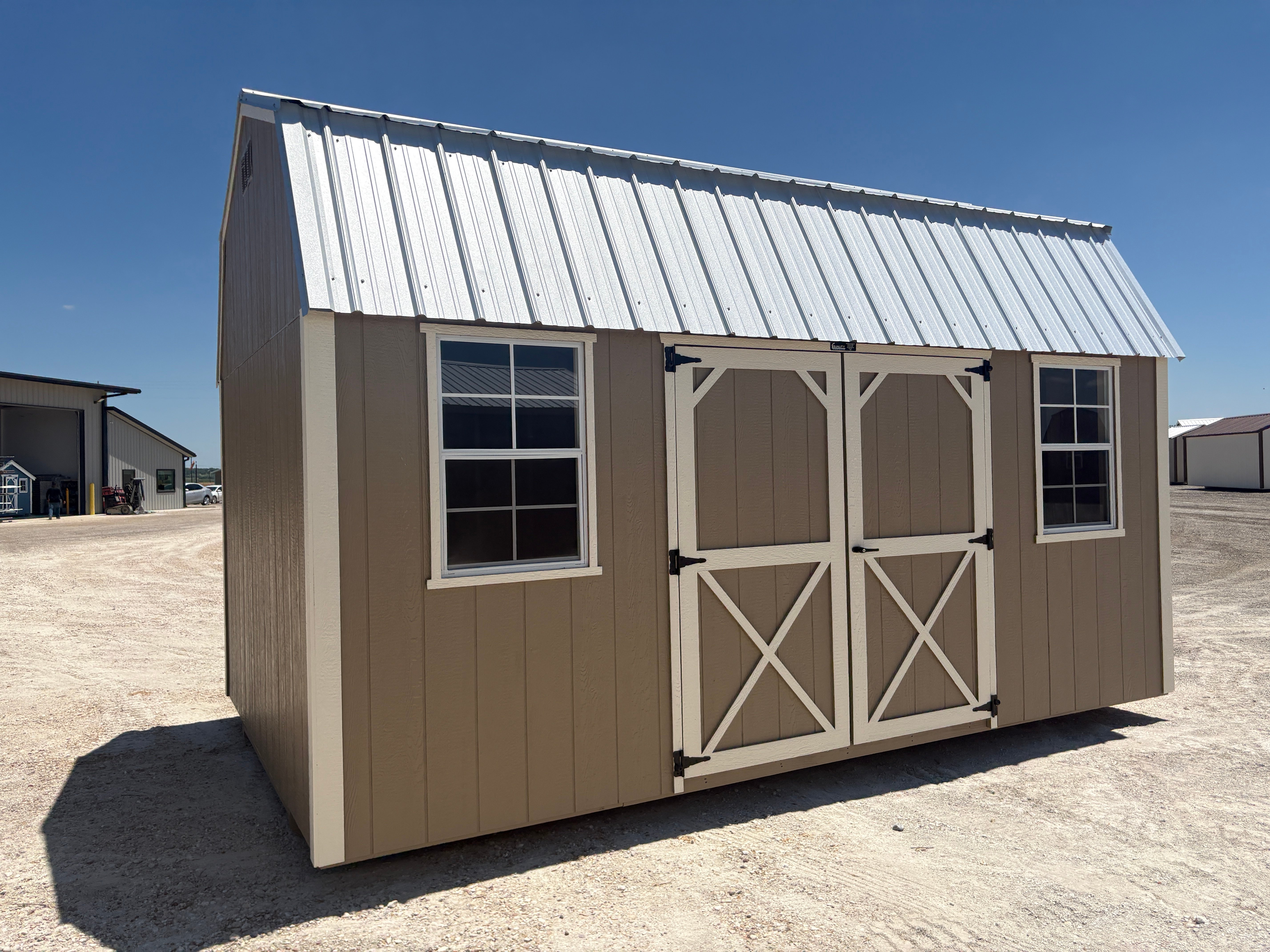 10x16 Lofted Barn #8378