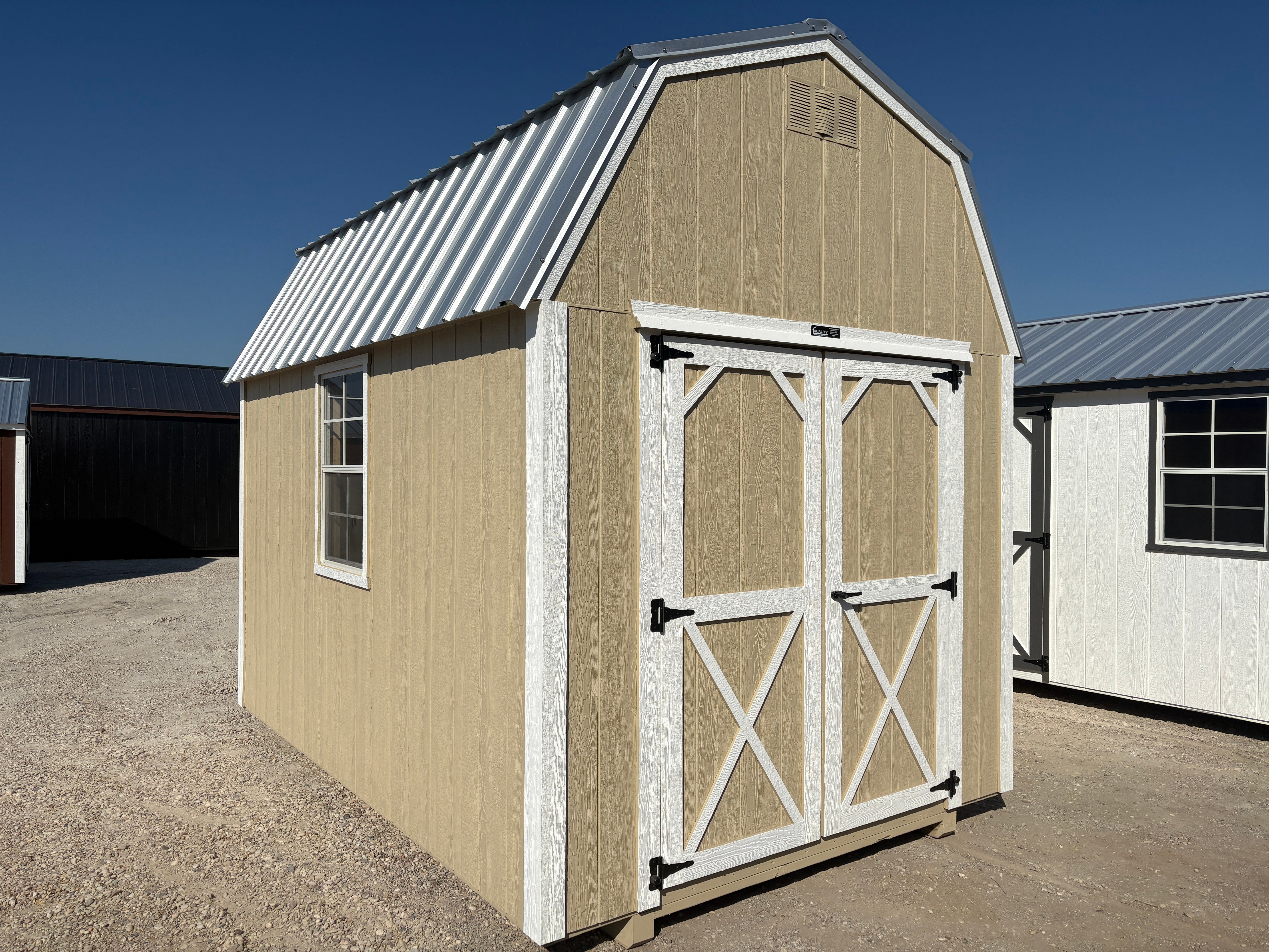 8 X 12 Lofted Barn #8424