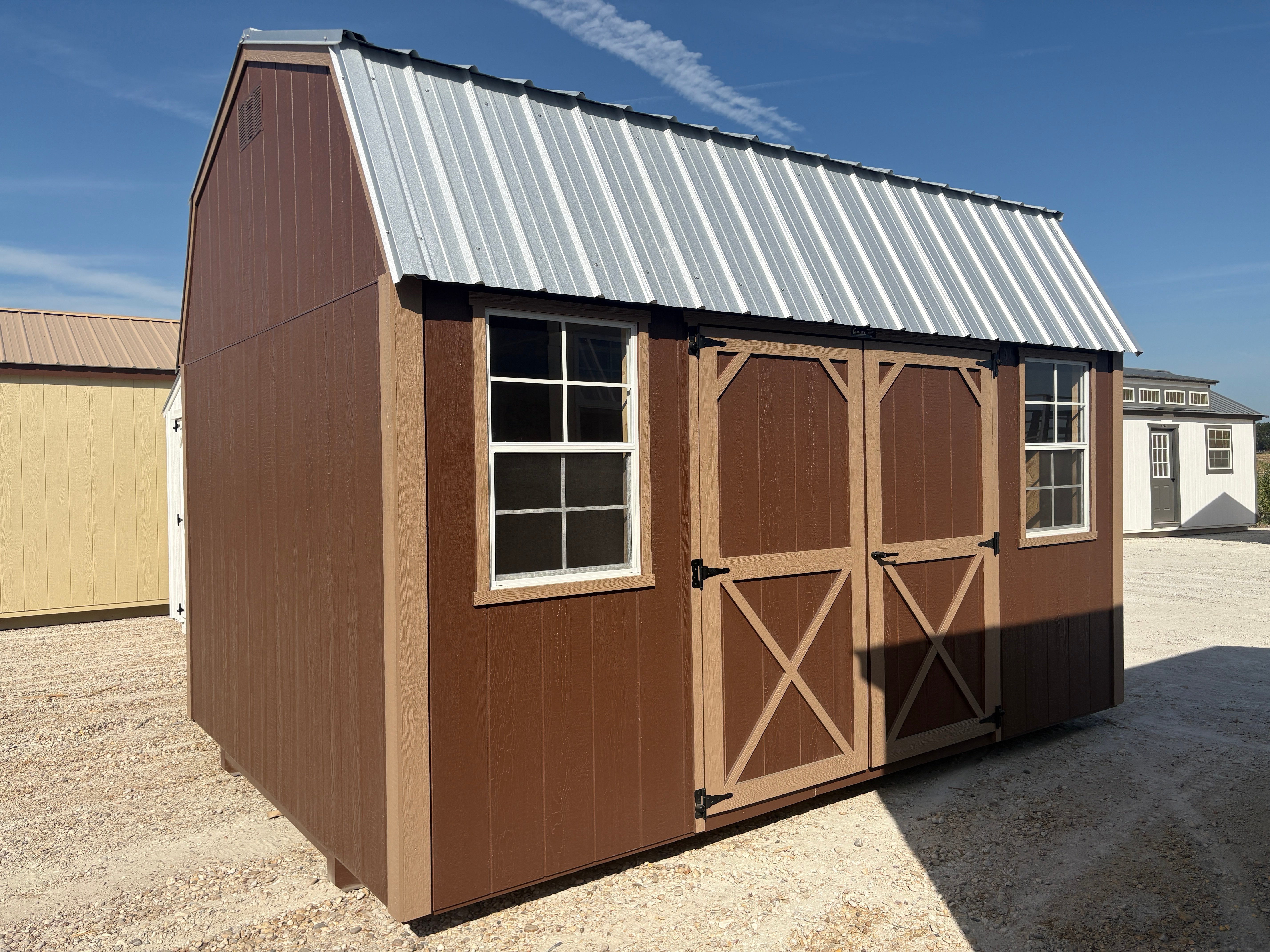 10x14 Lofted Barn #8554