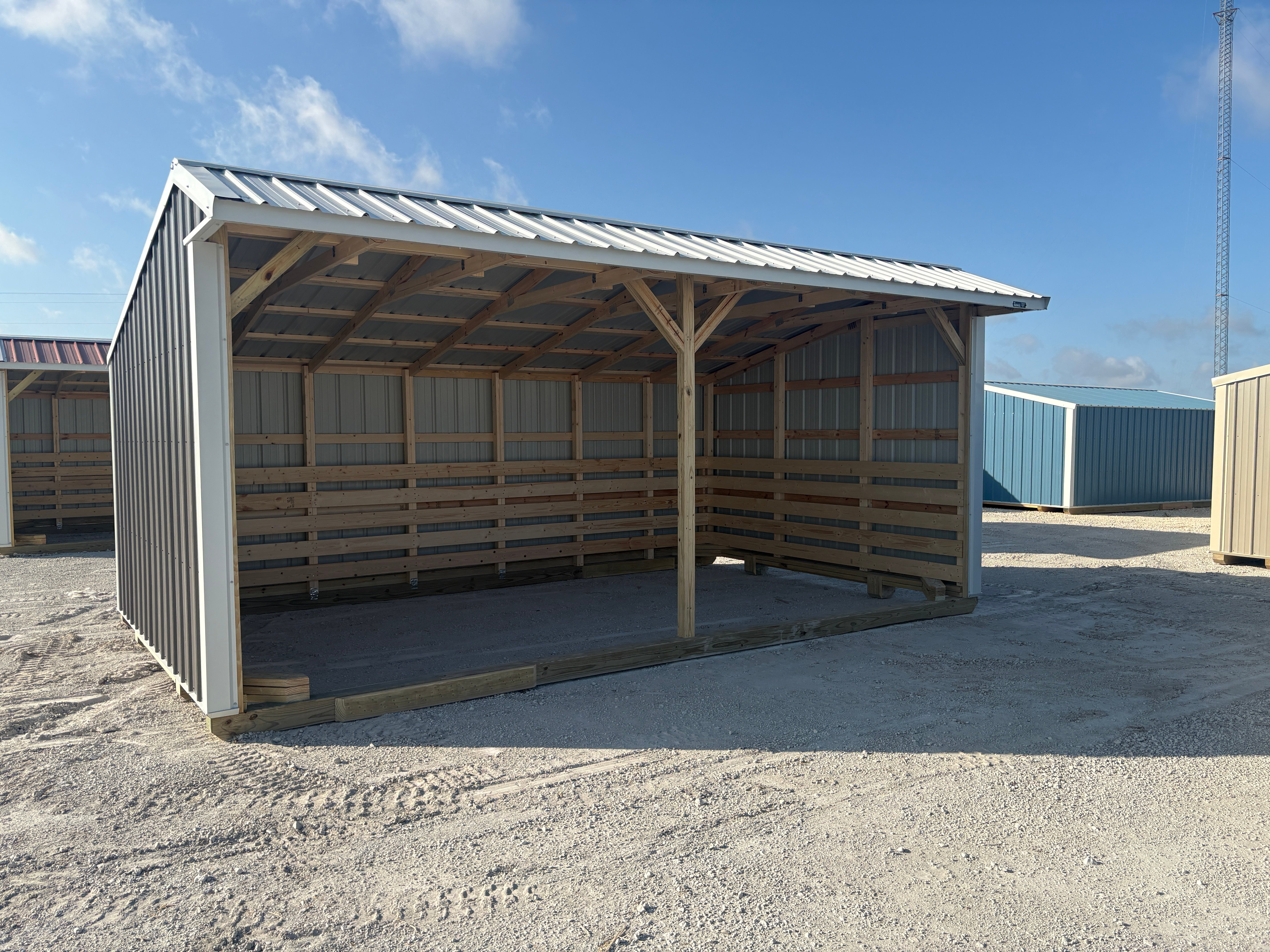12x20 Run-in Shed #8517