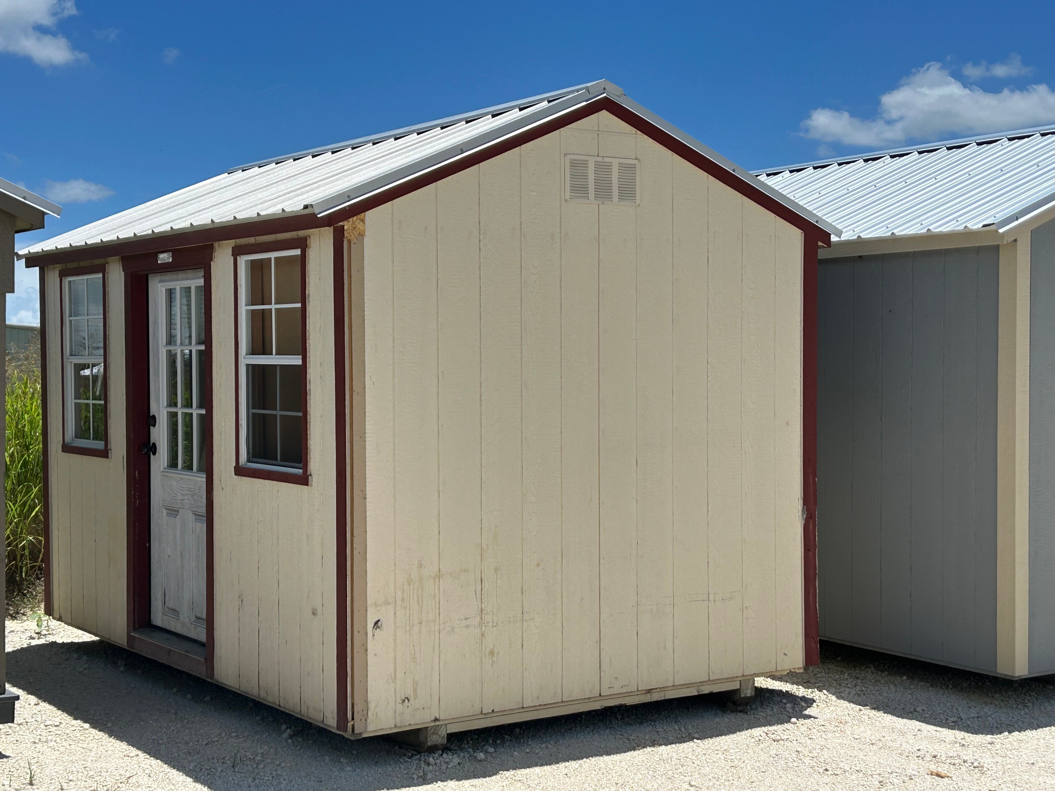 8x12 Garden Shed #1034