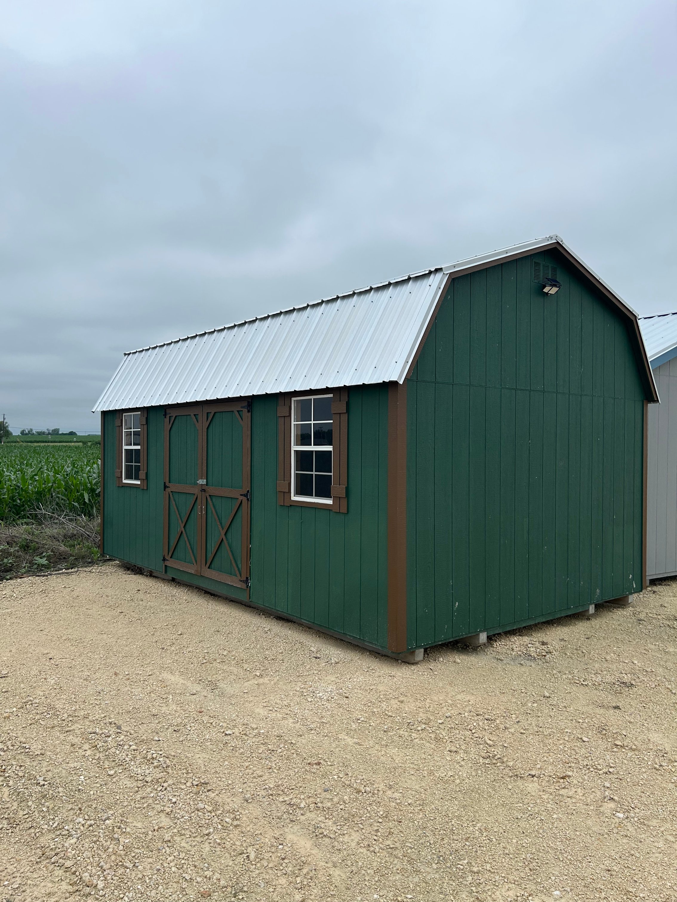 12x20 Elite Lofted Barn #4833