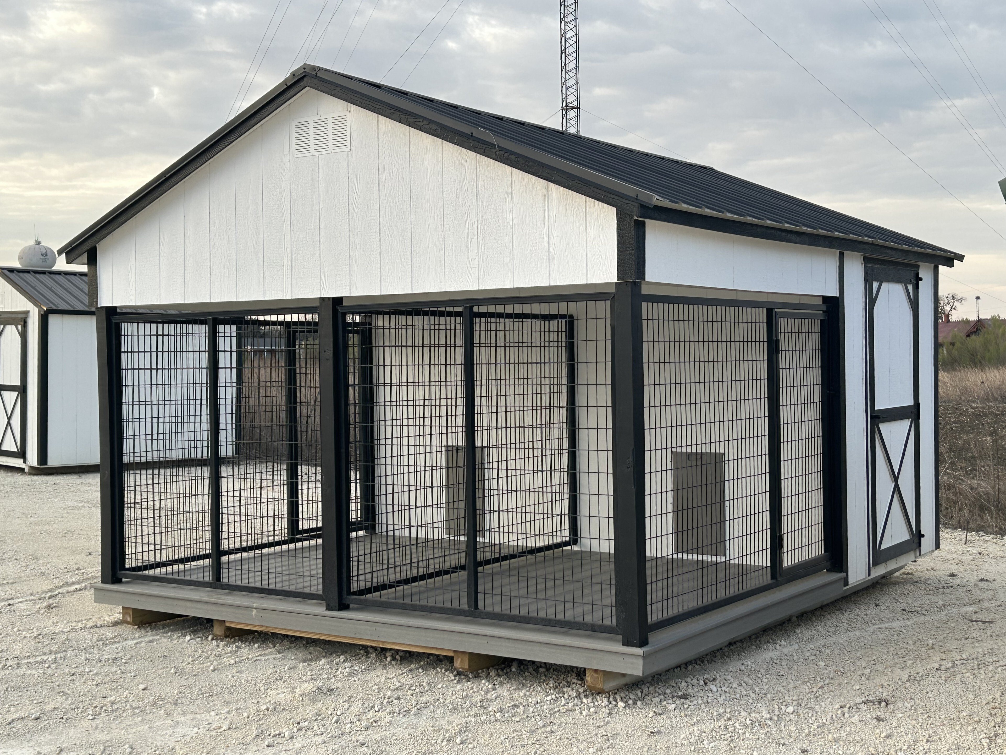 12x14 Double Dog Kennel #6919