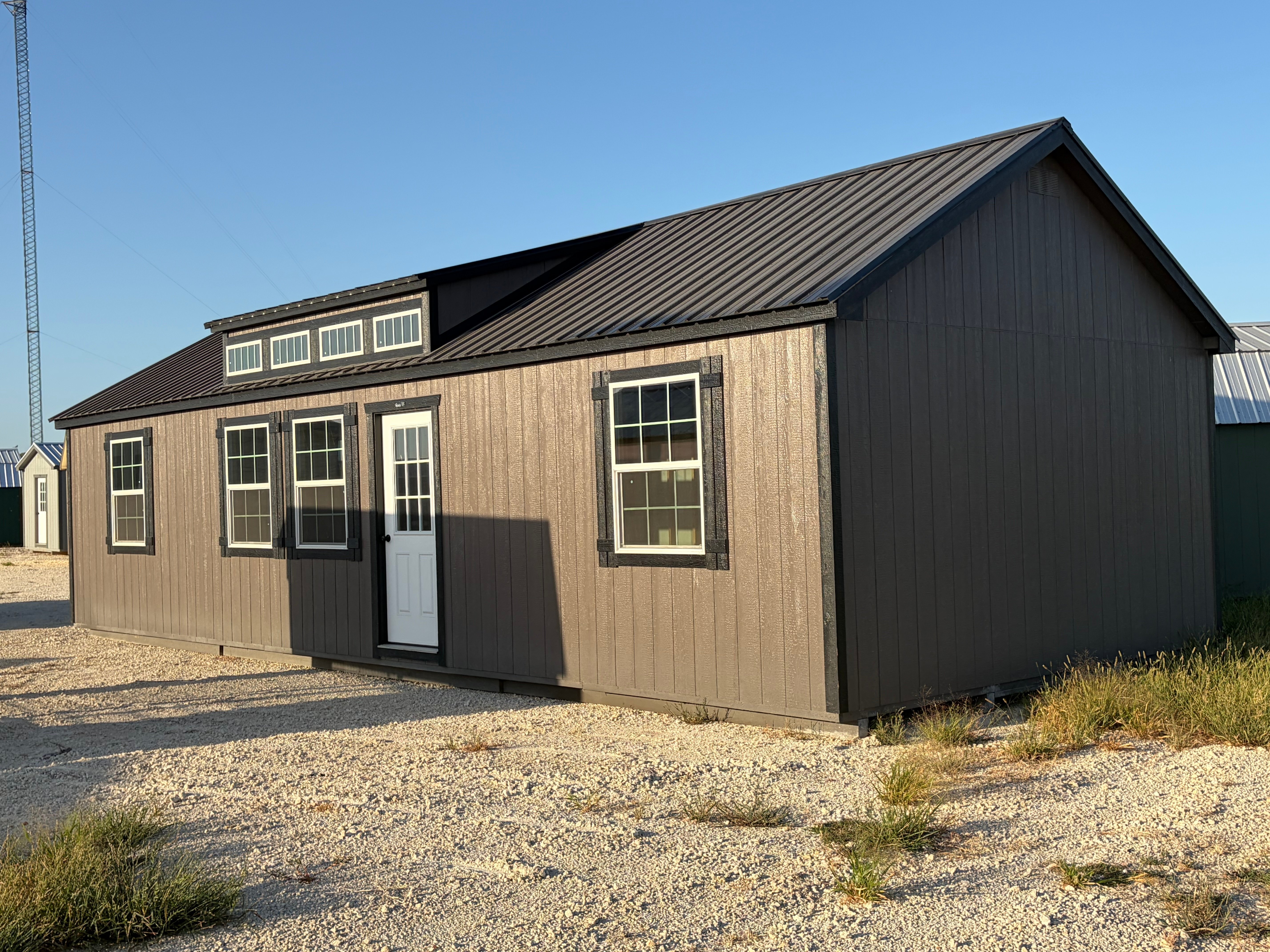 16x40 Dormer Cabin #7863