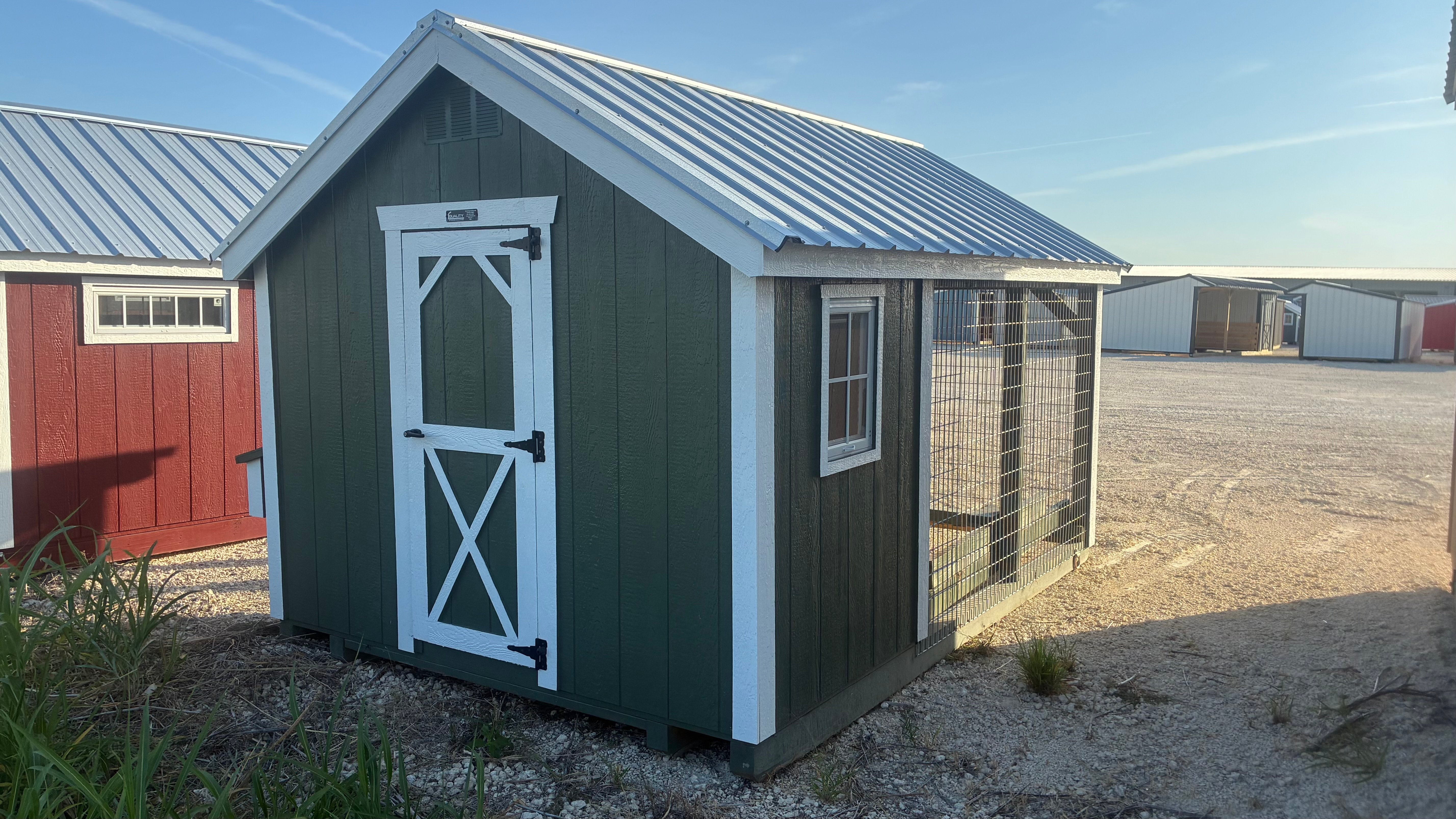 8x12 Chicken Coop #8200