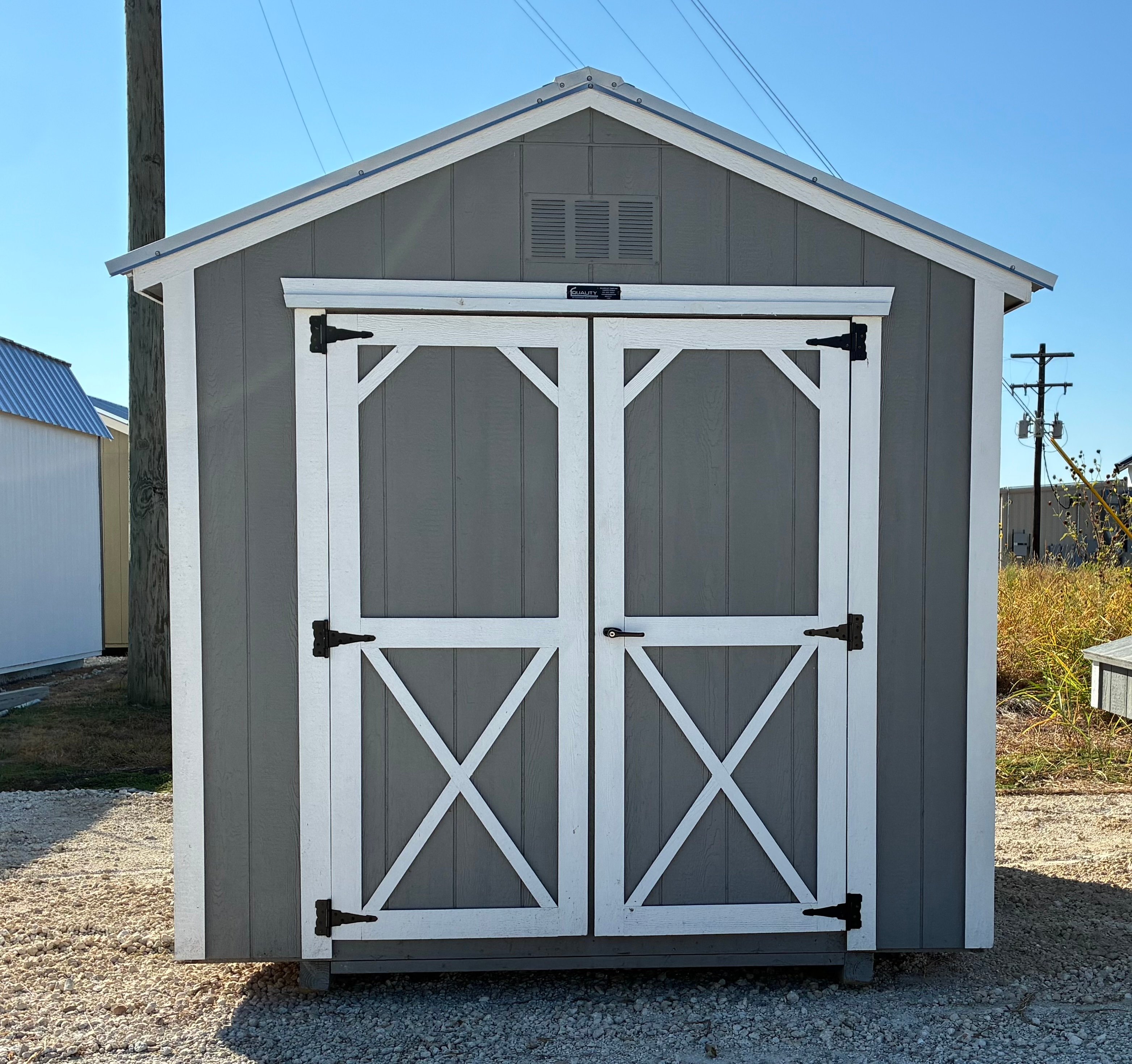 8x8 Utility Shed #7466