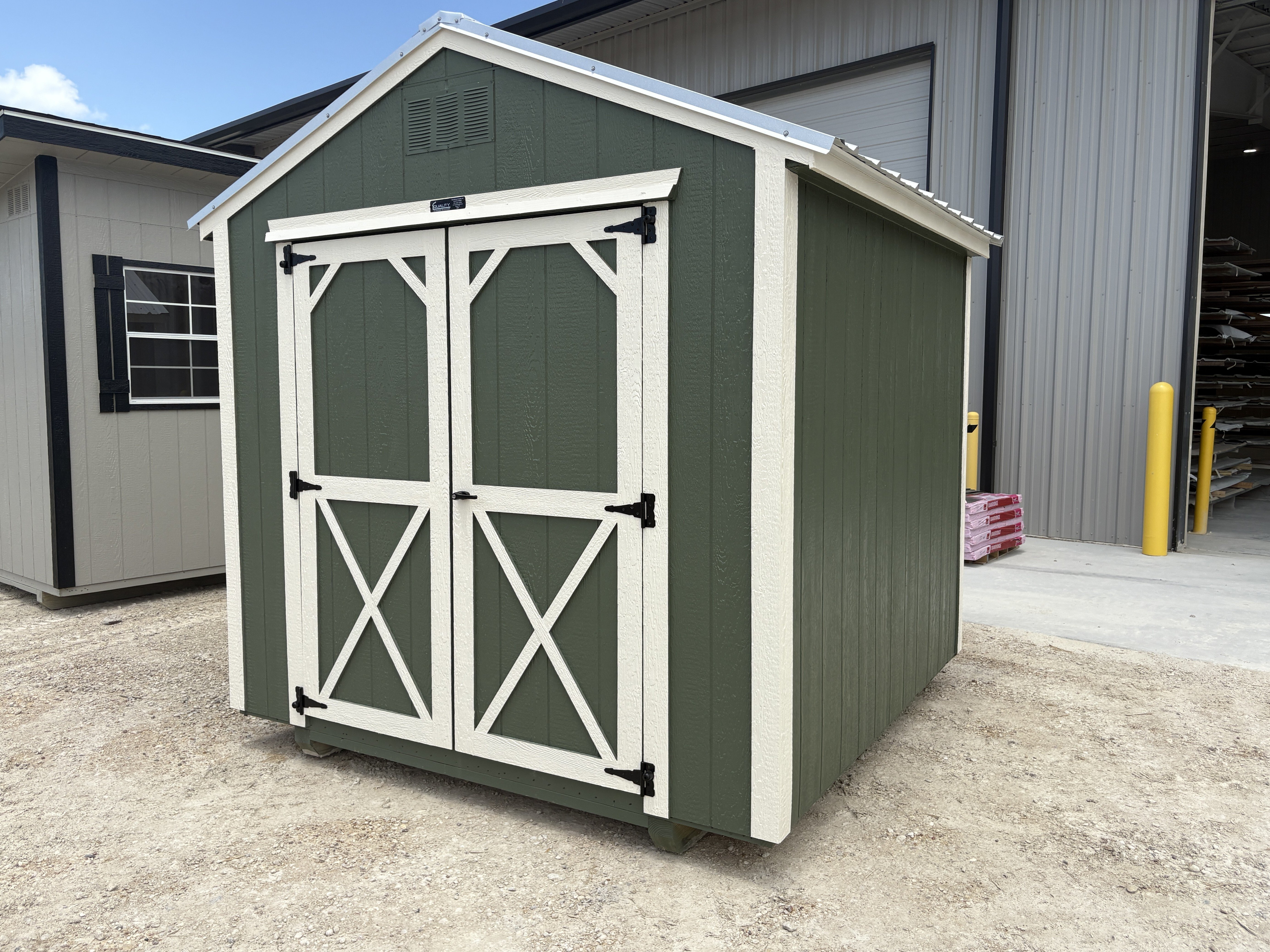 8x8 Utility Shed #6608