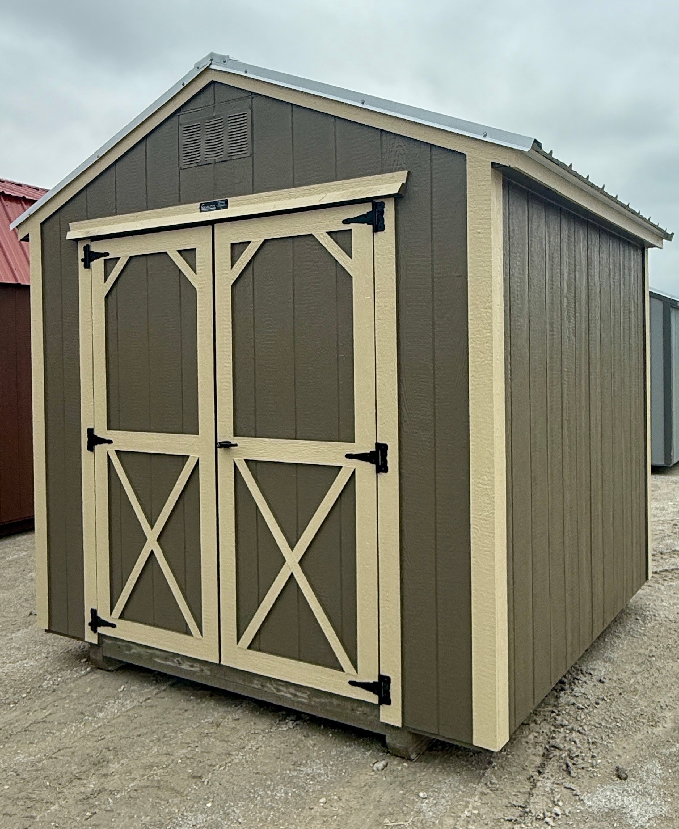 8x8 Utility Shed #6610
