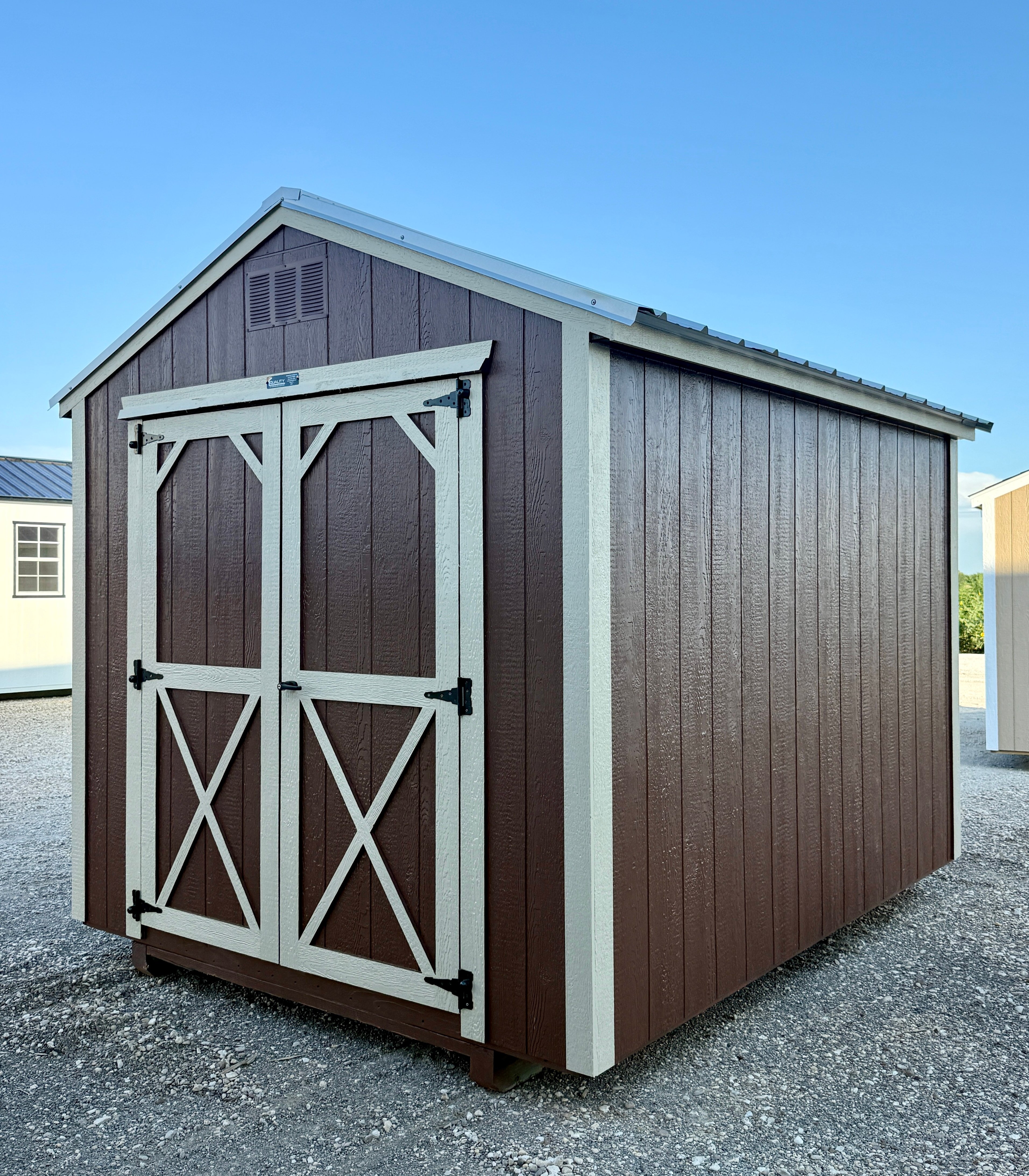 8x10 Utility Shed #6856