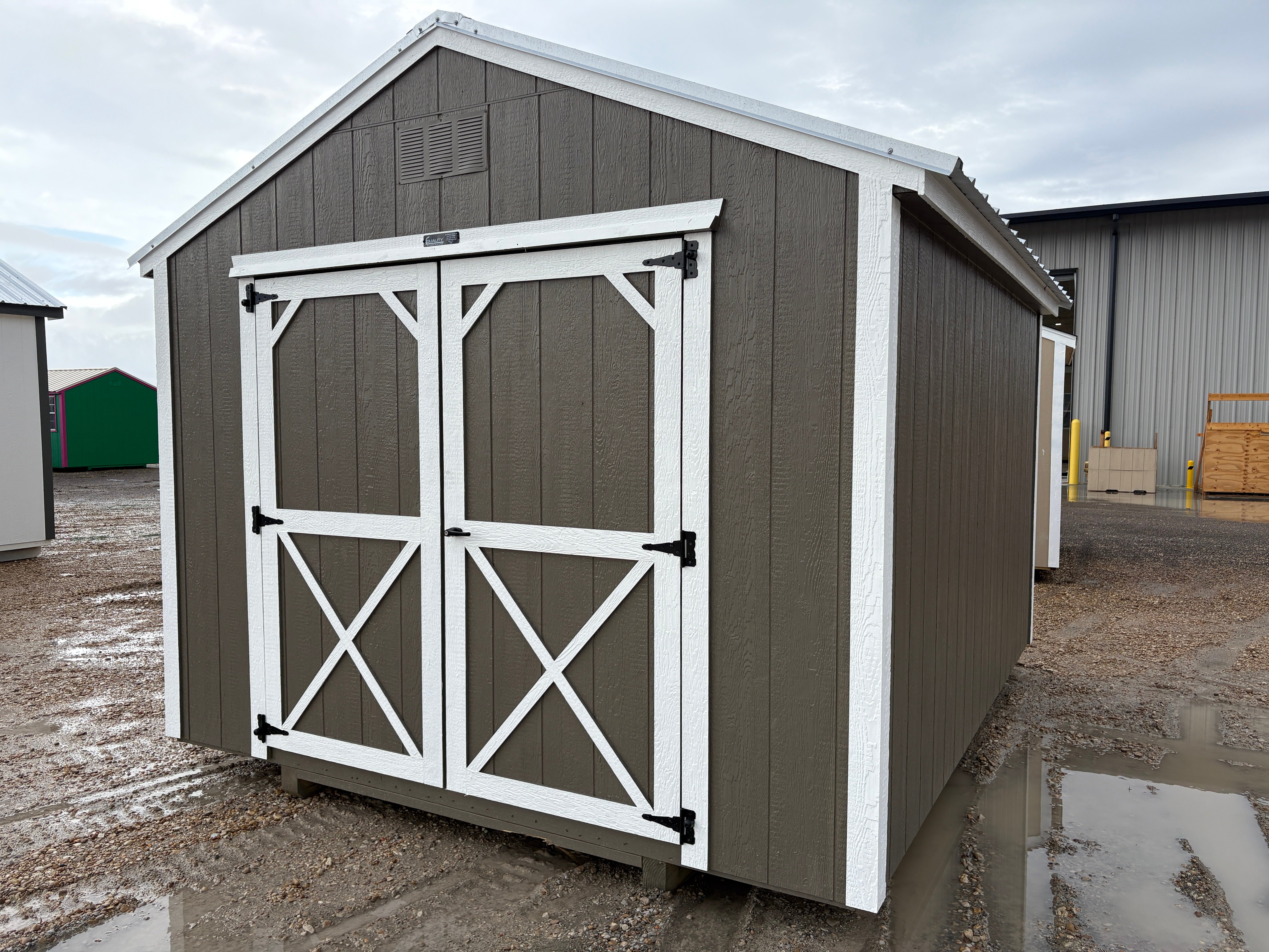 10x12 Utility Shed #7338