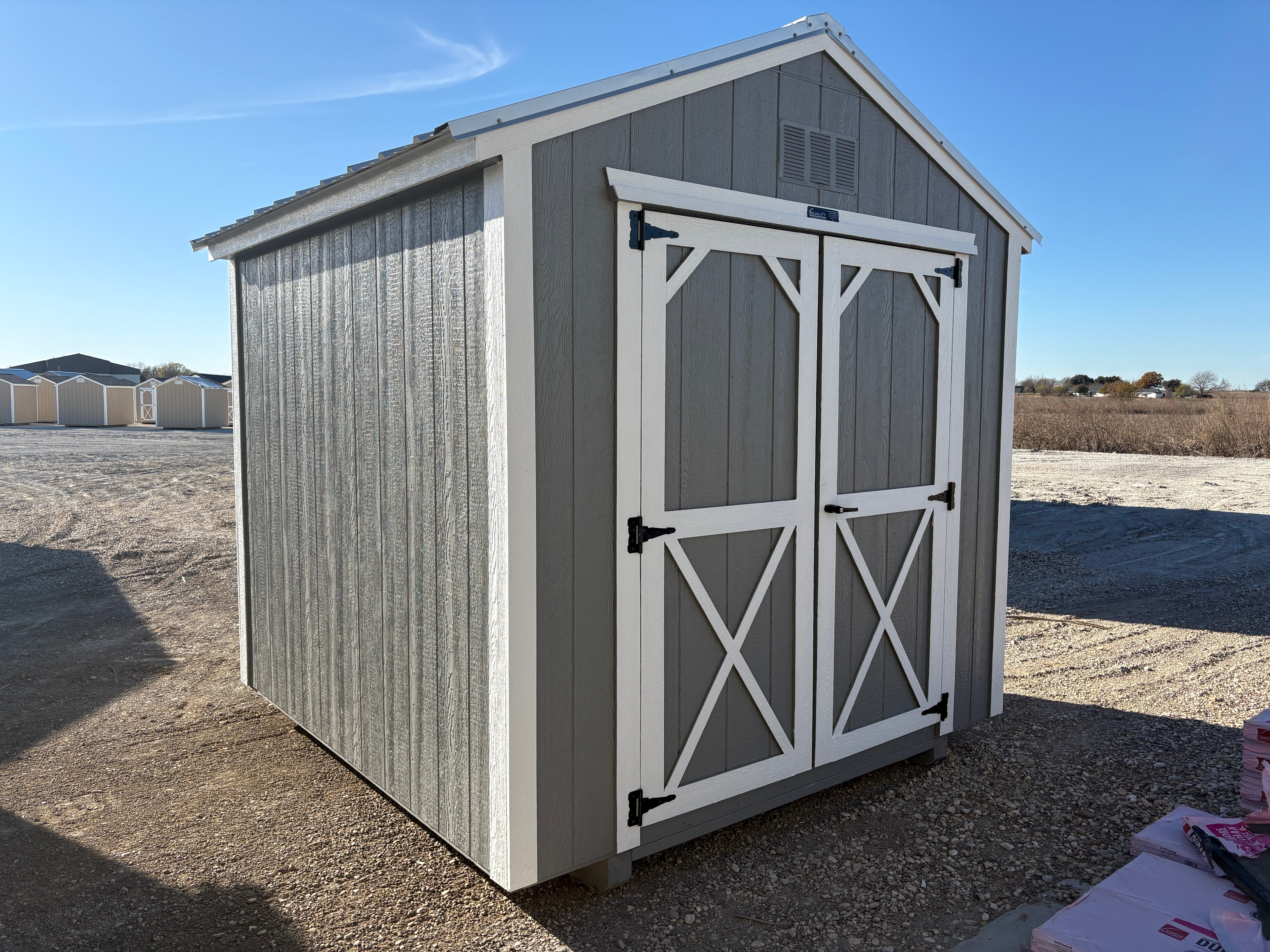 8x8 Utility Shed #7466