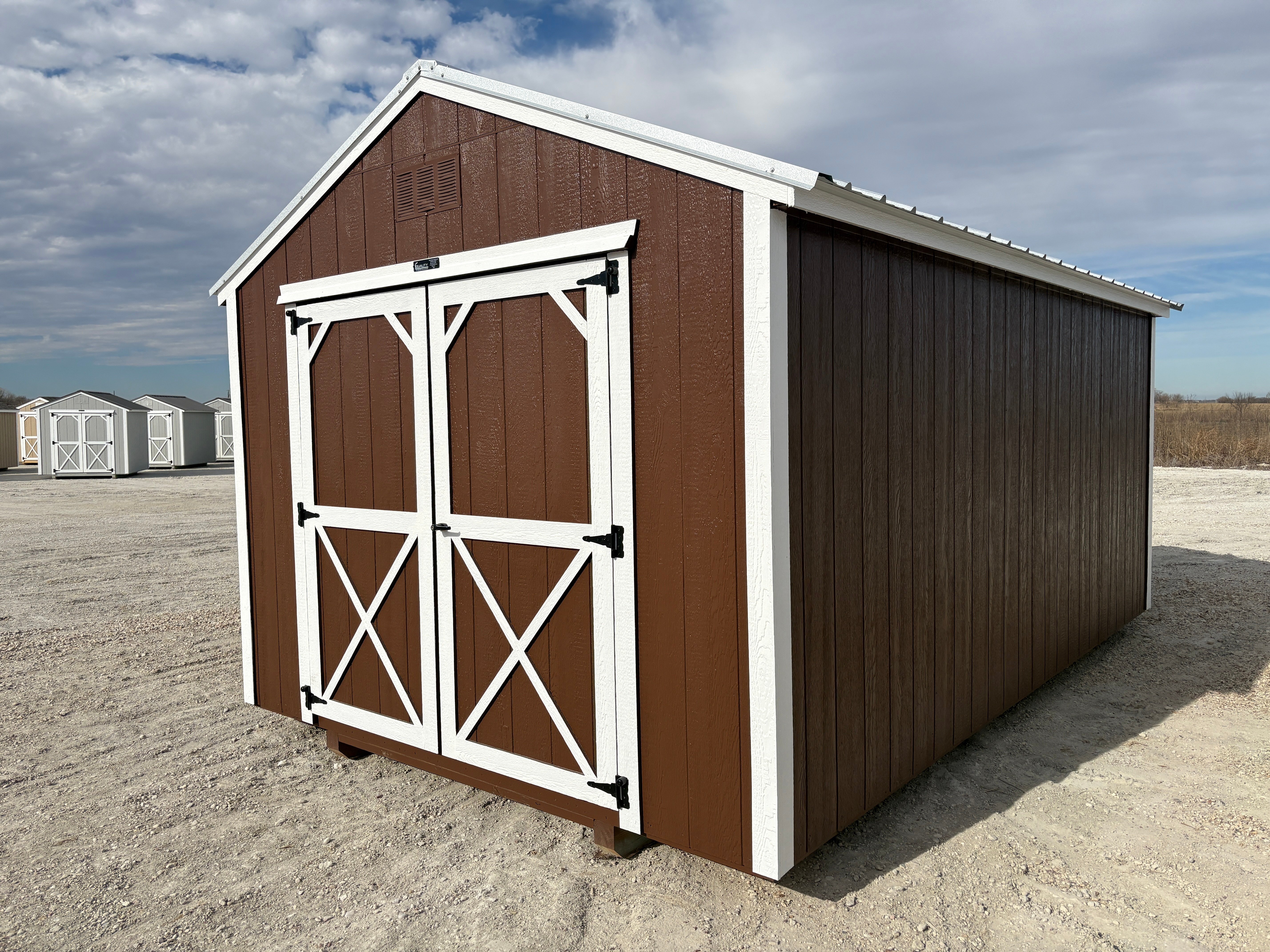 10x16 Utility Shed #7529