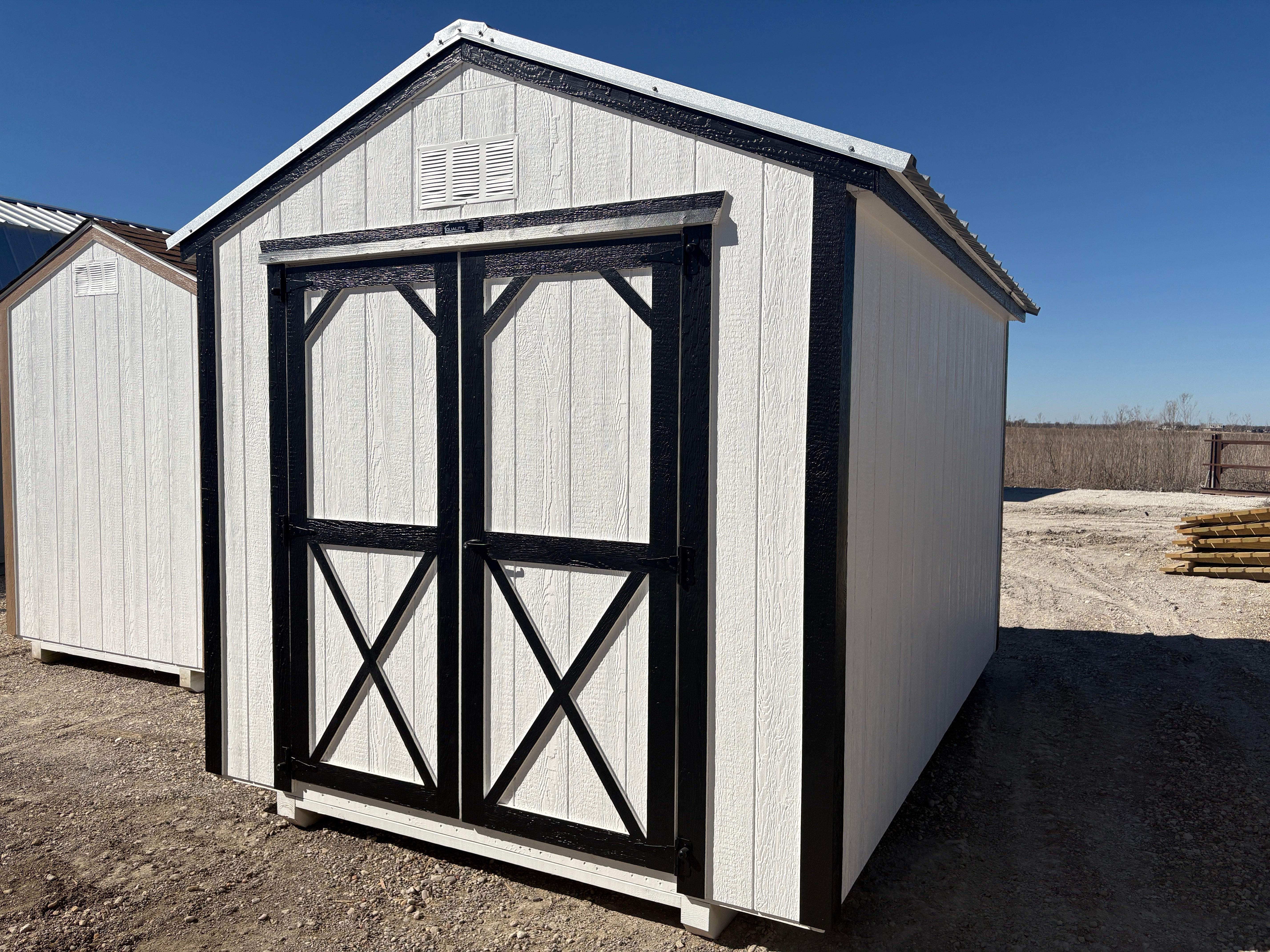 8x12 Utility Shed #7586