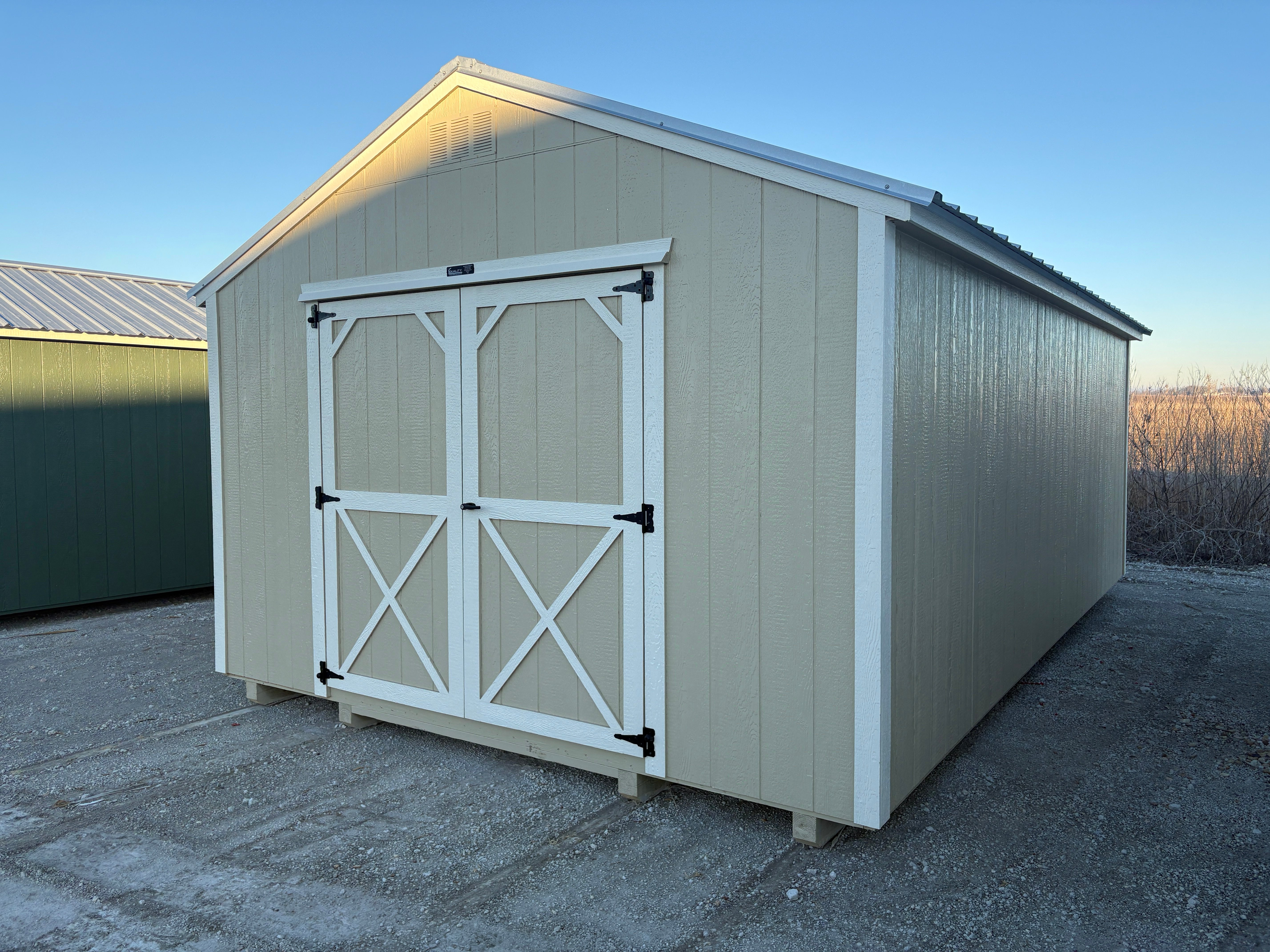 12x20 Utility Shed #7590