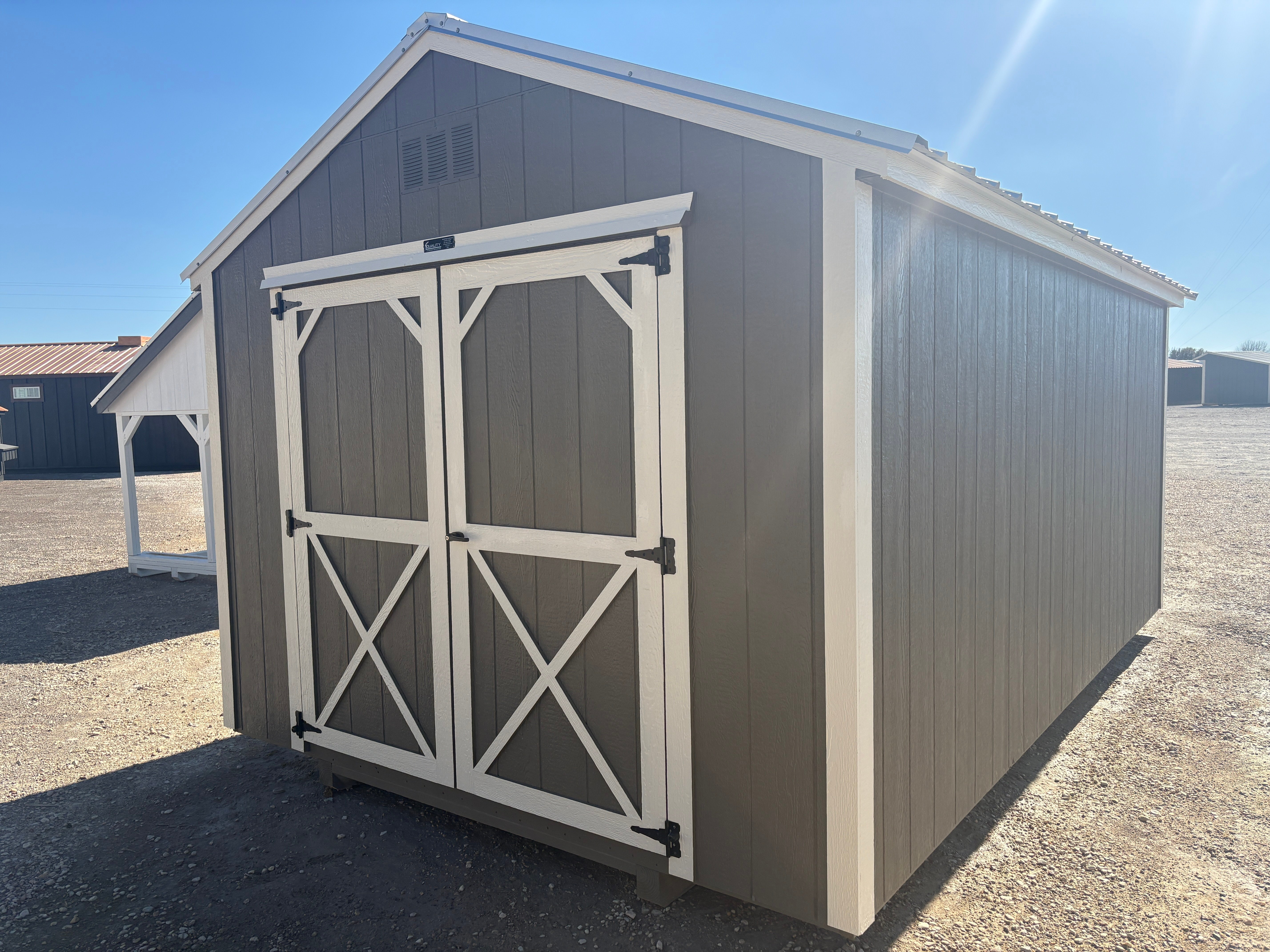 10x16 Utility Shed #7696