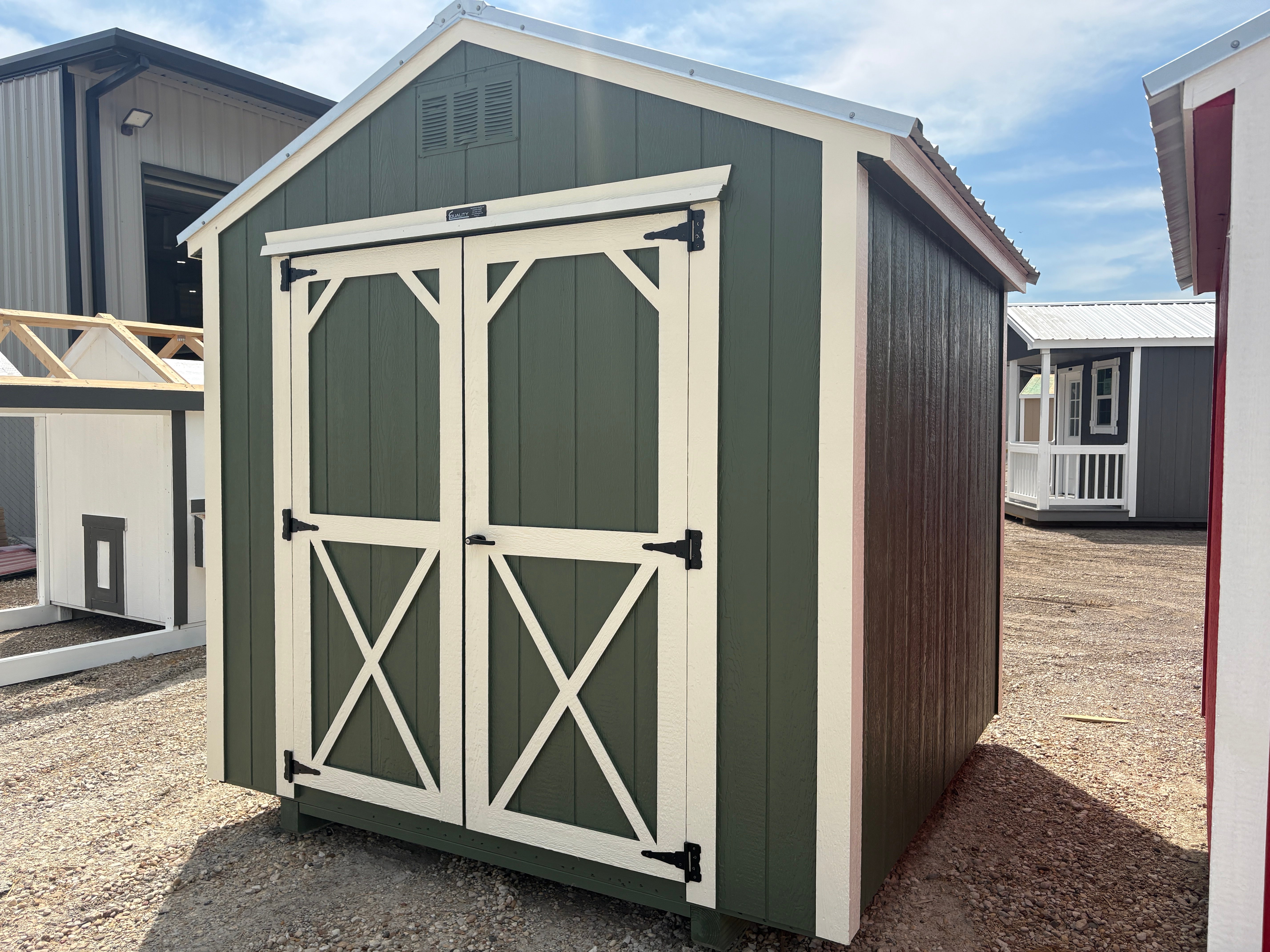 8x8 Utility Shed #8081