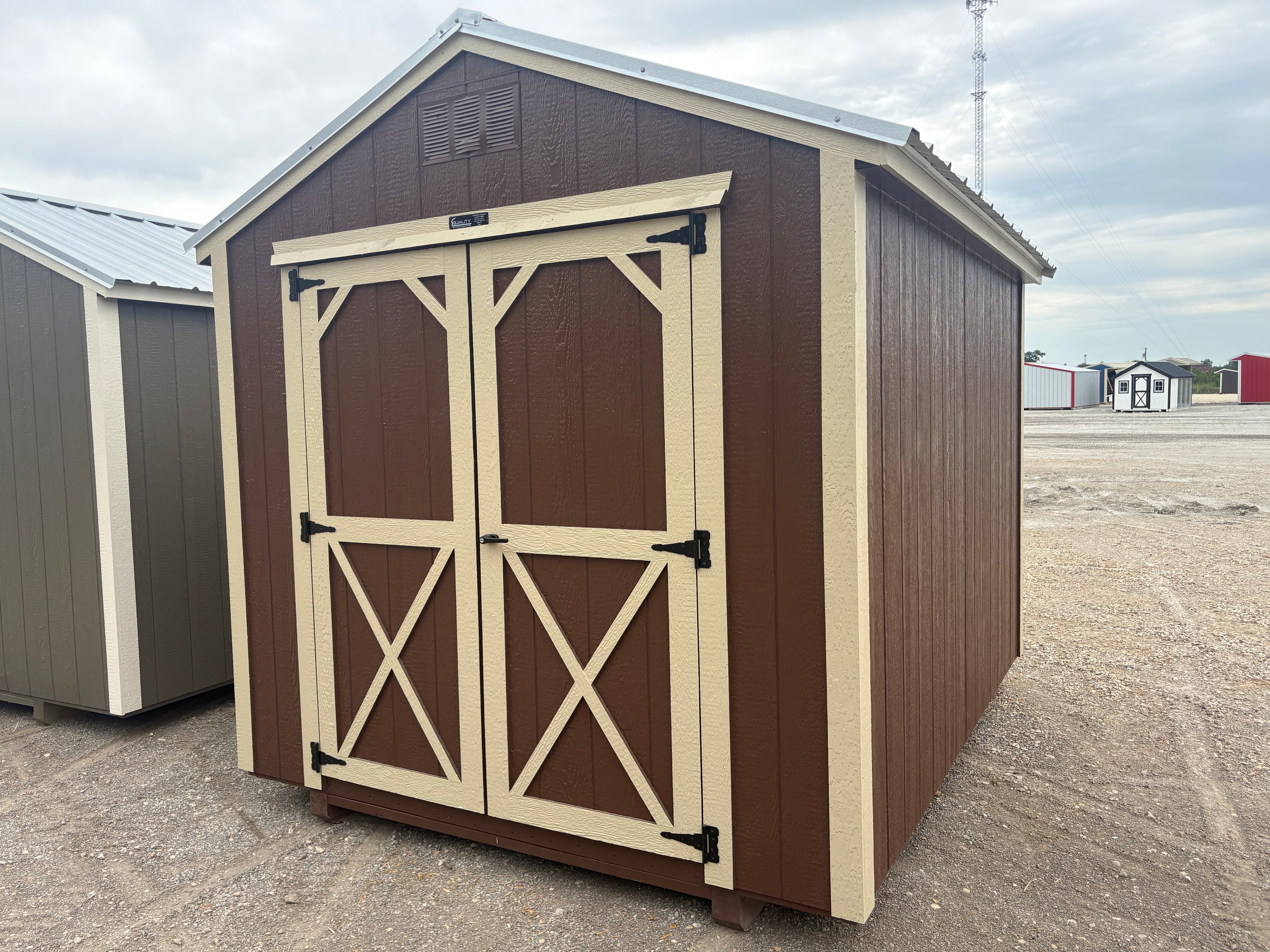 8x10 Utility Shed #8084