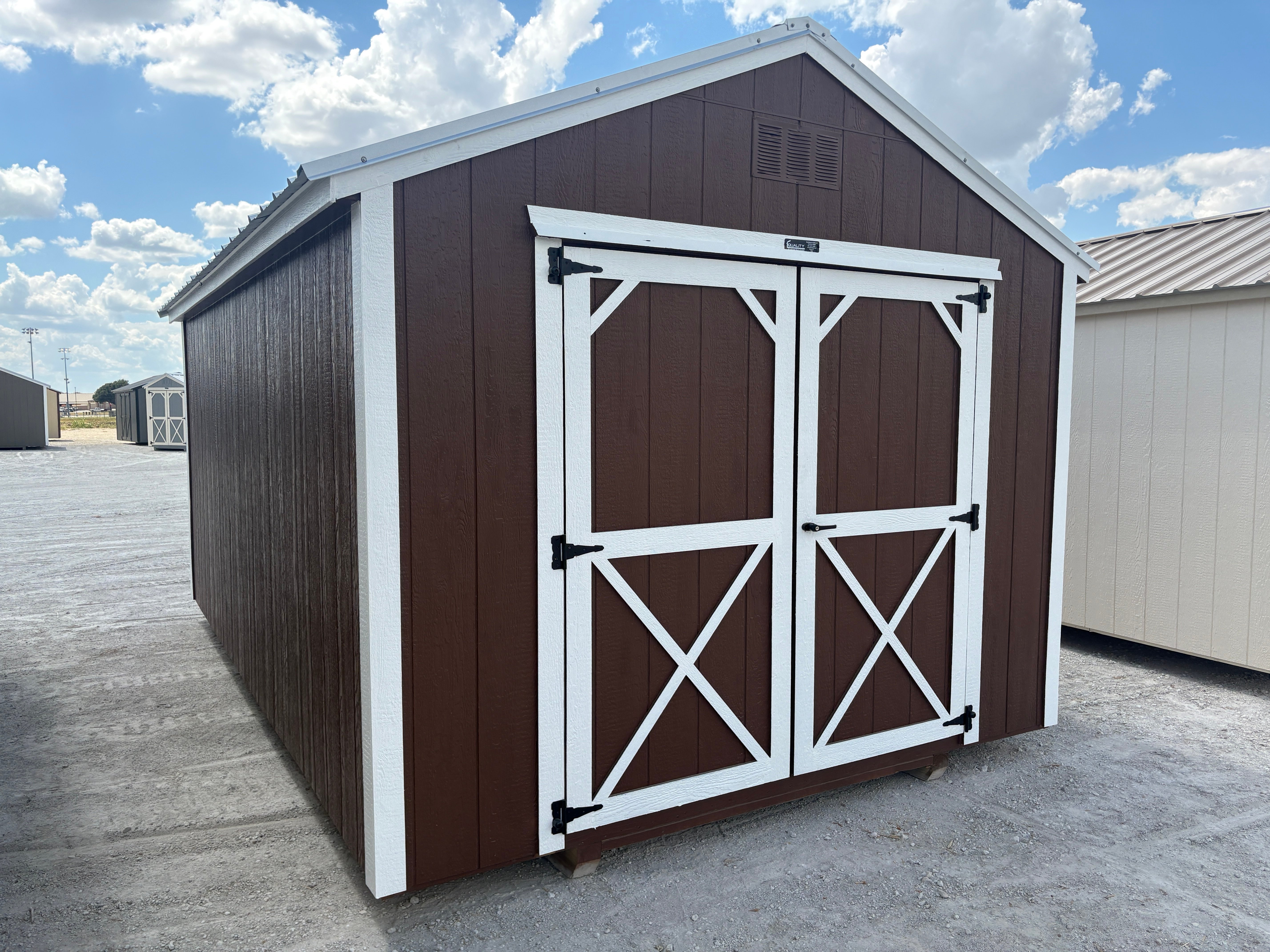 10x16 Utility Shed #8633