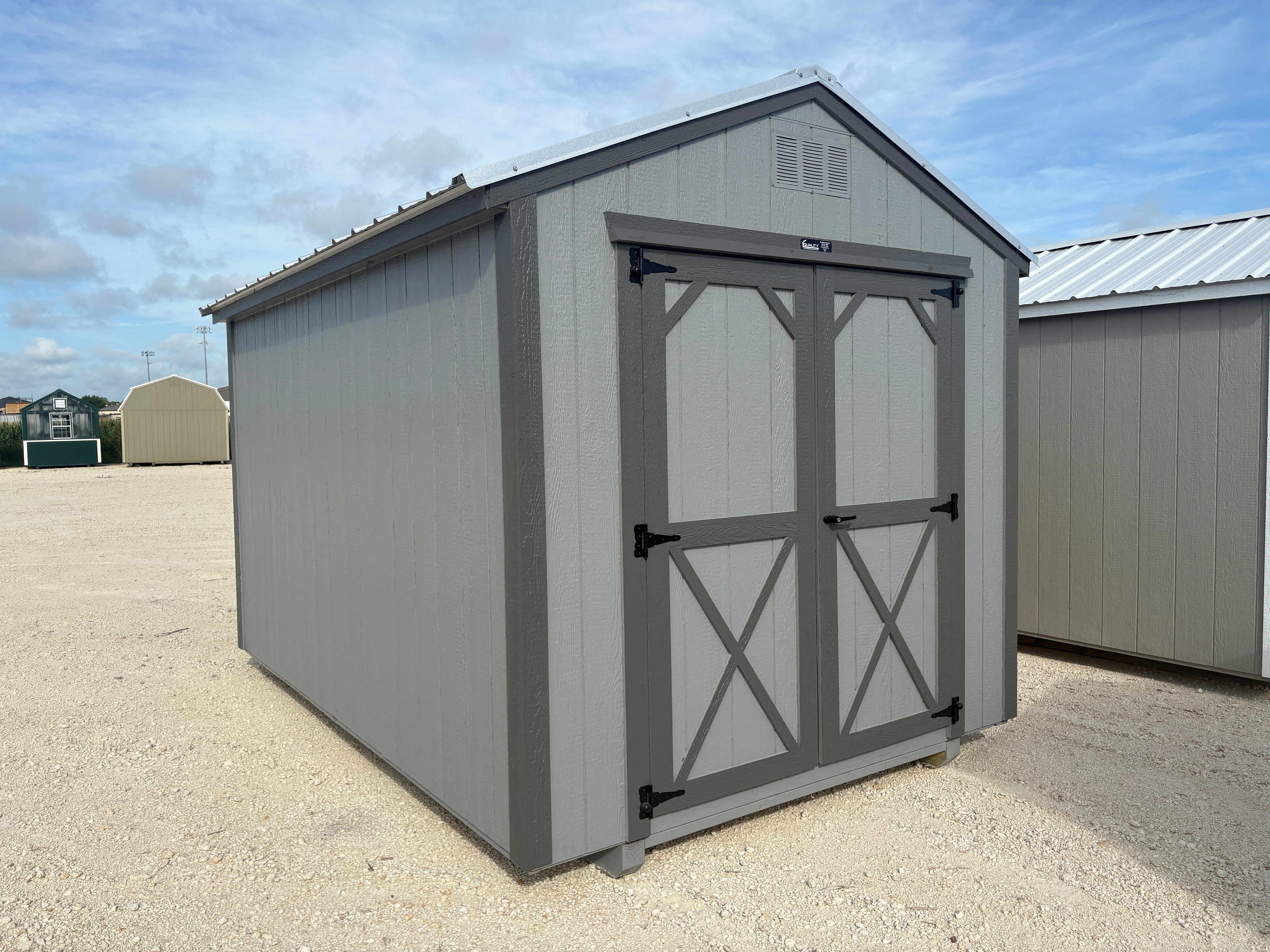 8x12 Utility Shed #8222