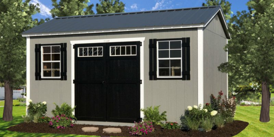 garden shed outdoor storage space