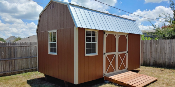 Shed with Ramp