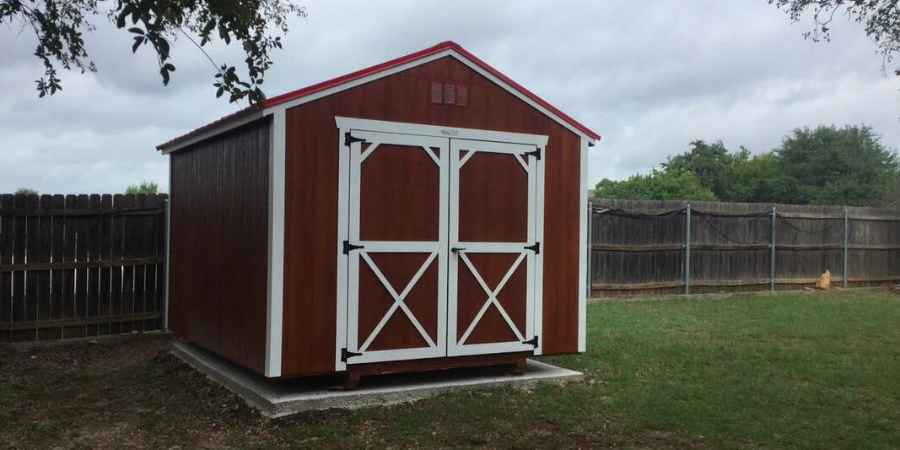 storage shed home backyard weatherproof