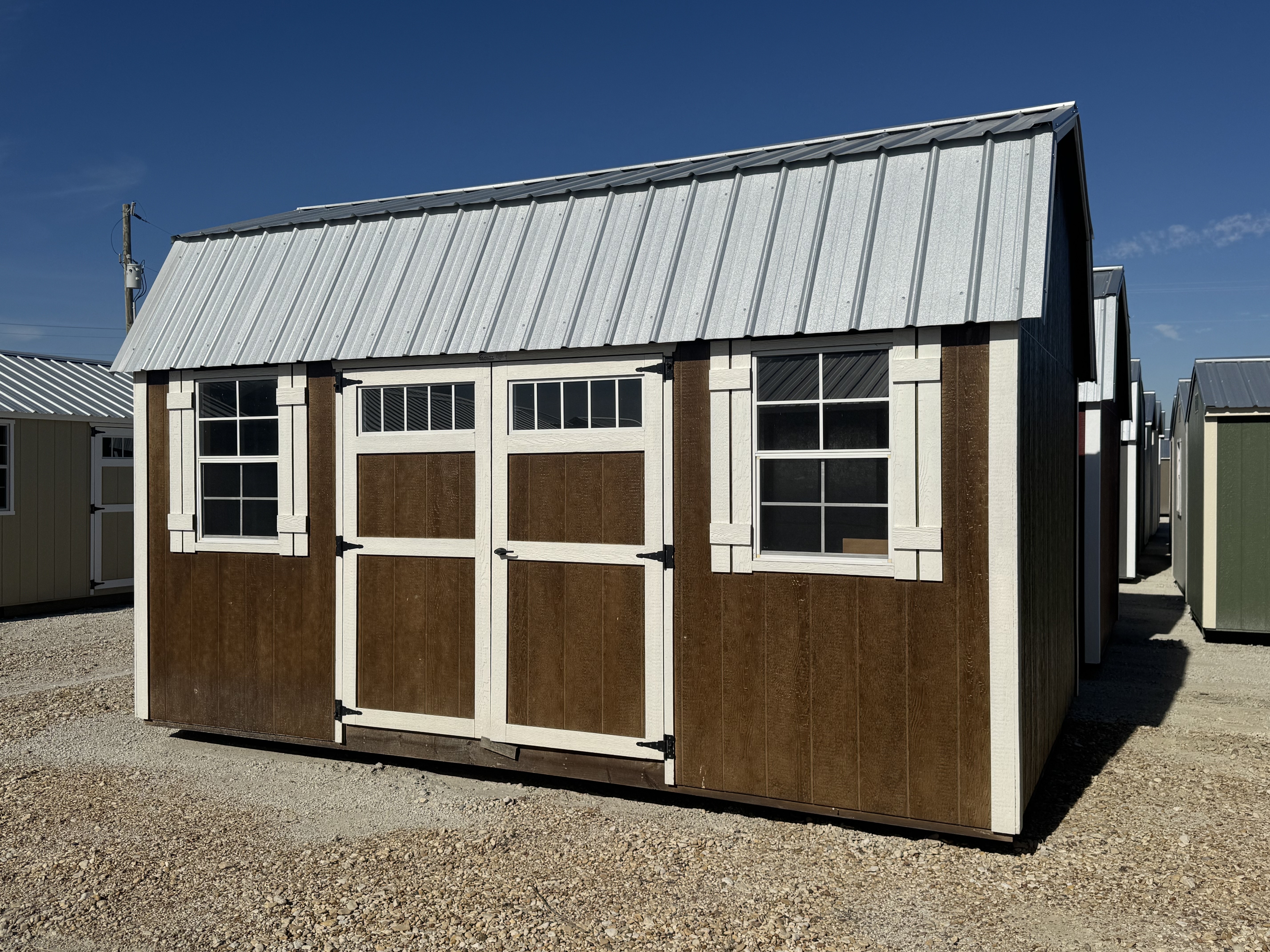 10x16 Elite Lofted Barn #4016