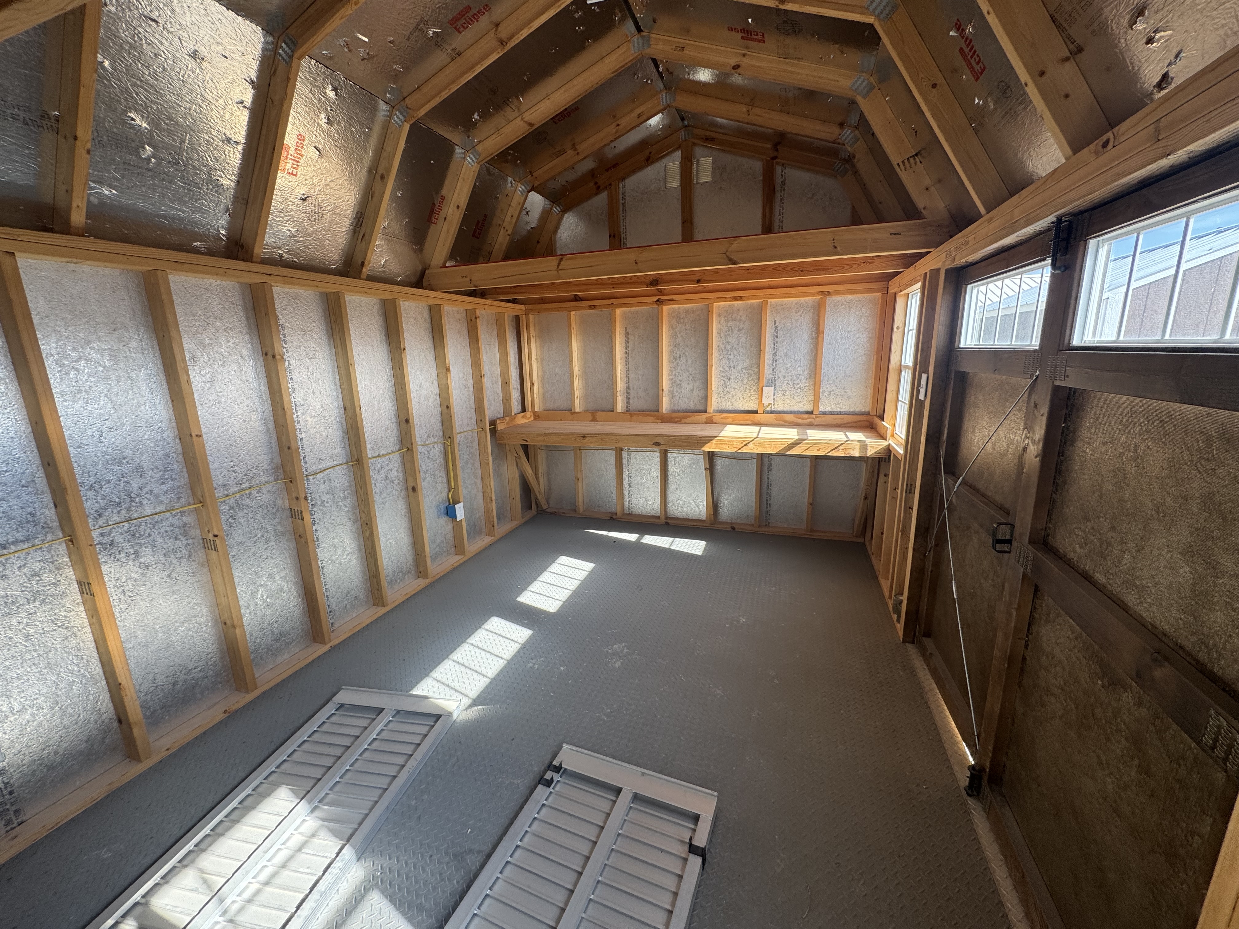 10x16 Elite Lofted Barn #4016