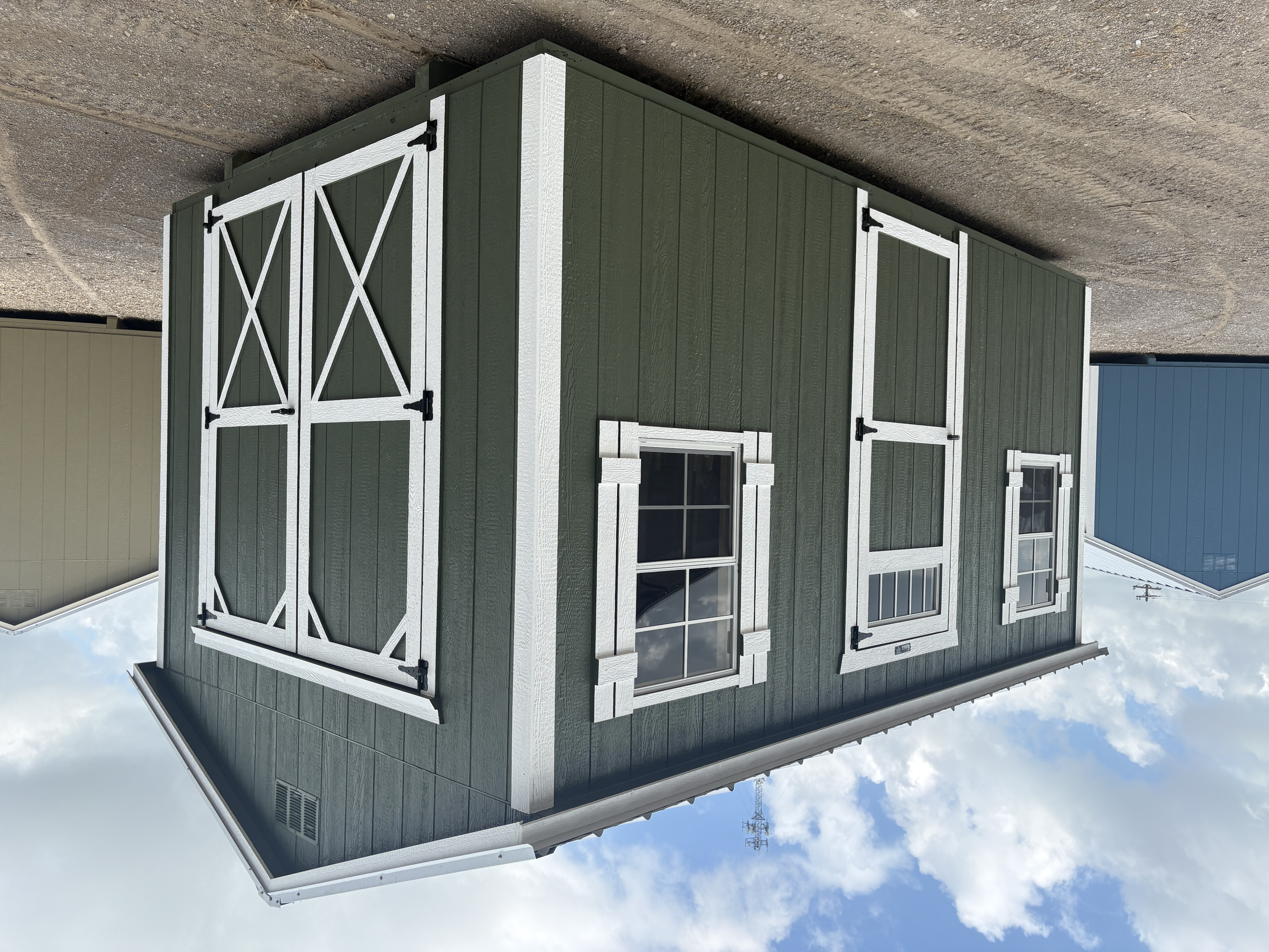 10x16 Elite Garden Shed #8276