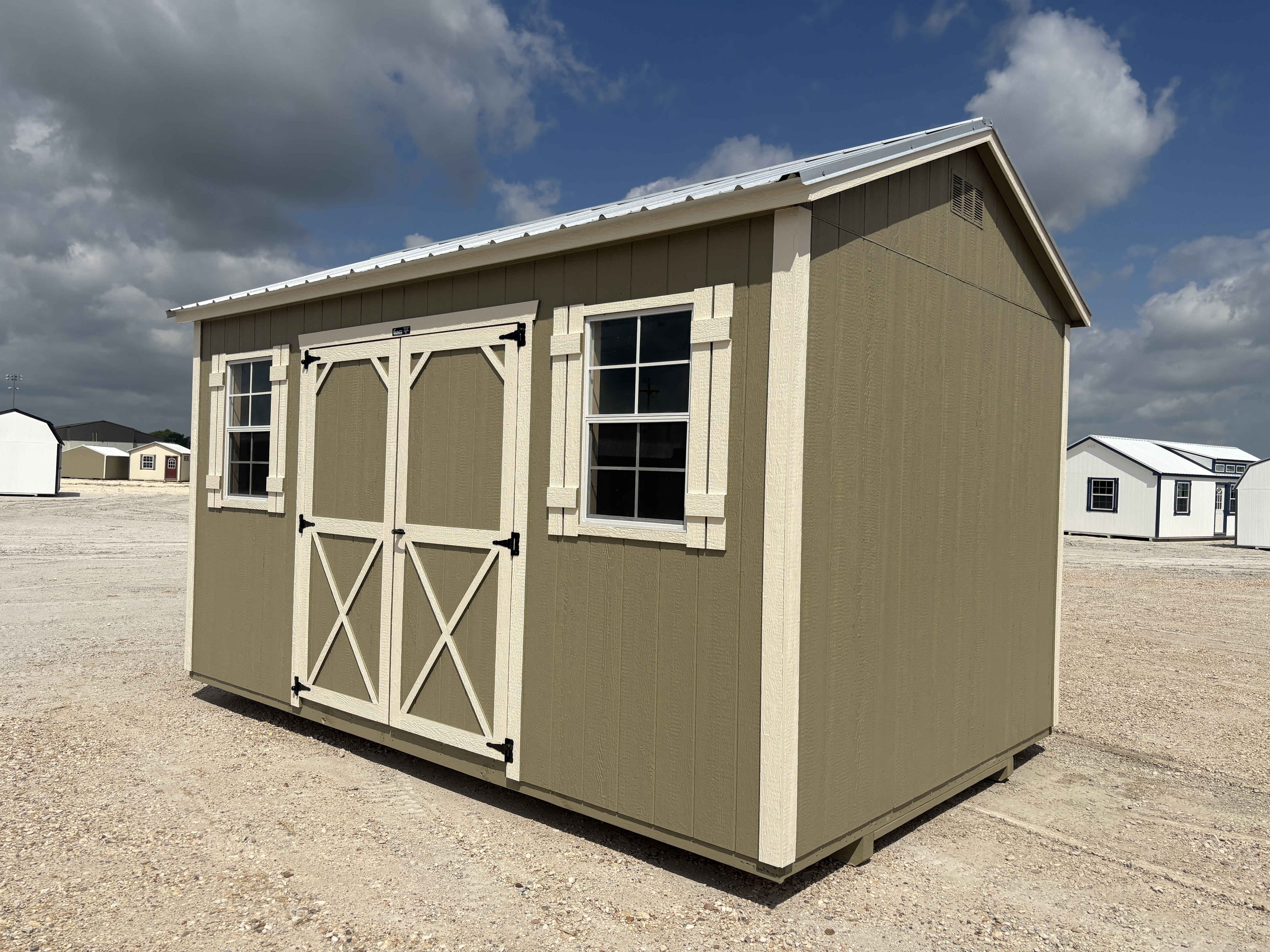 10x16 Elite Garden Shed #8278
