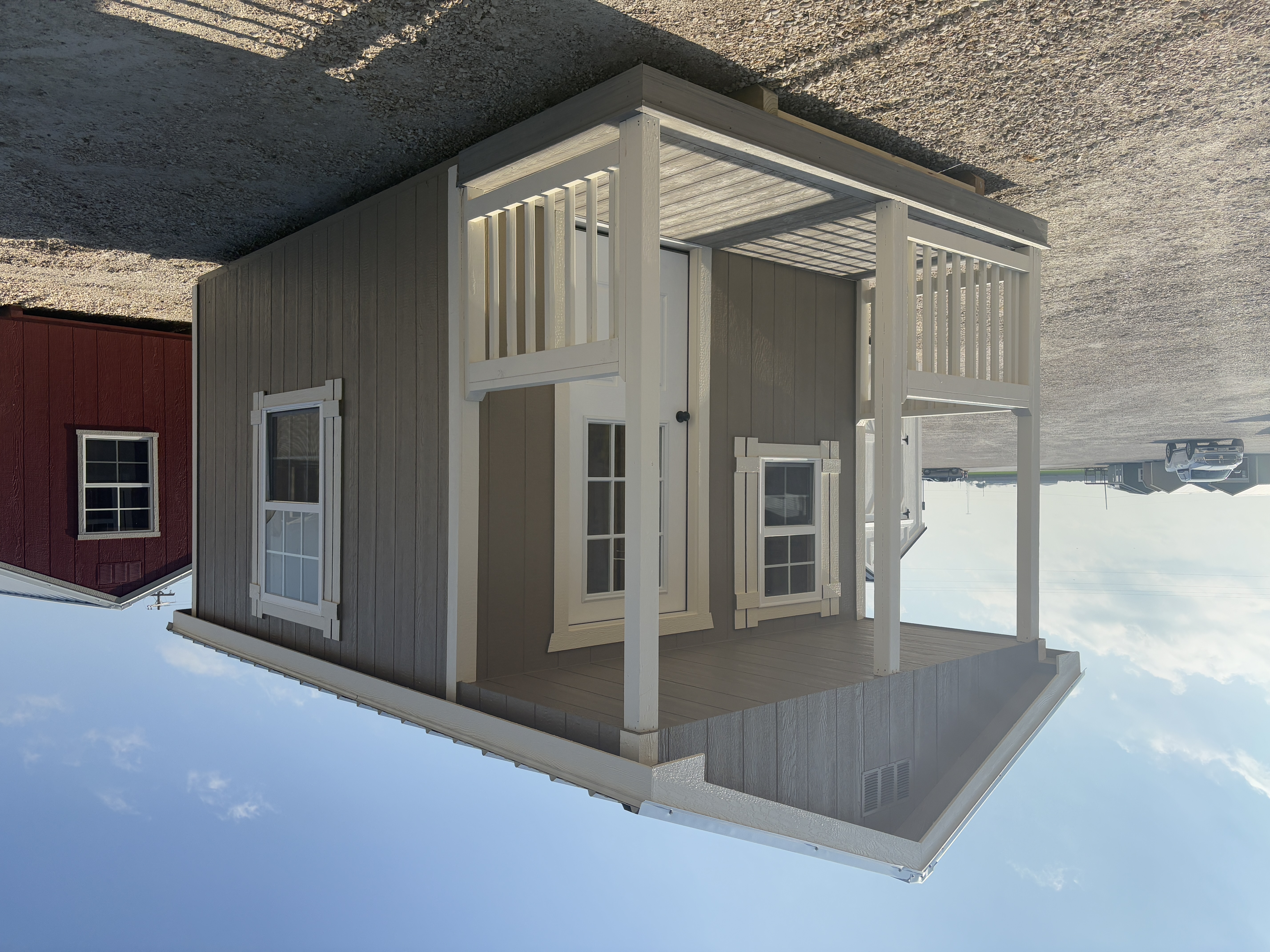 10x16 Gable Cabin with Porch #6282