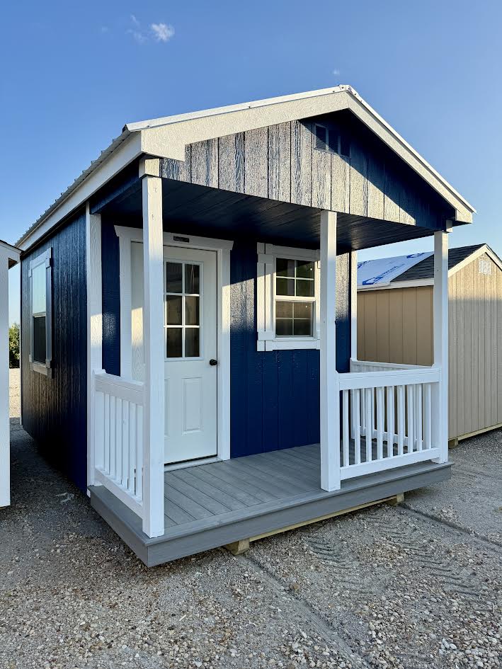 10x16 Gable Cabin with Porch #6894