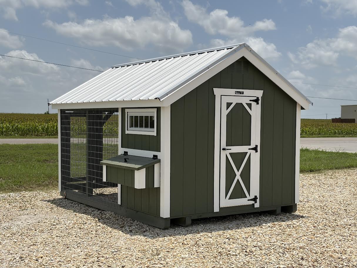 8x12 Chicken Coop #8200