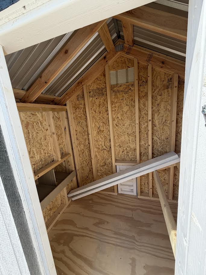 6x12 Chicken Coop #8529