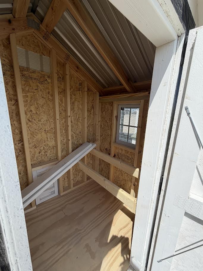 6x12 Chicken Coop #8529