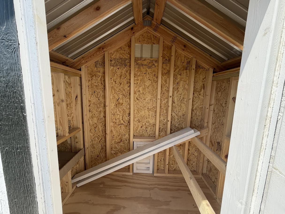 6x12 Chicken Coop #8529