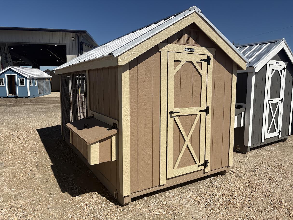 6x12 Chicken Coop #8563