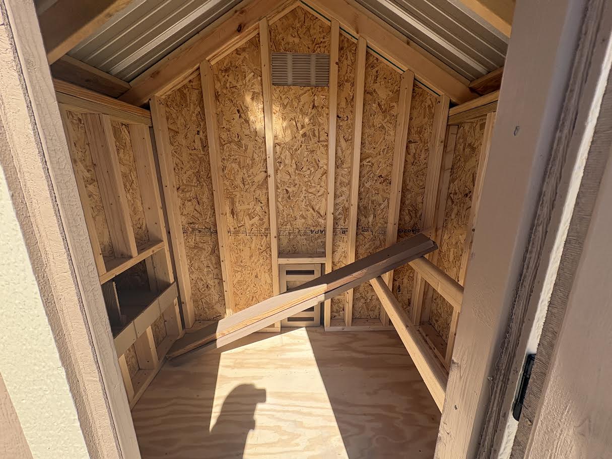 6x12 Chicken Coop #8563
