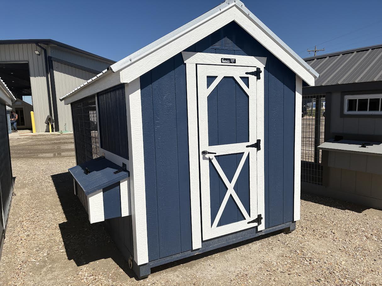 6x12 Chicken Coop #8637