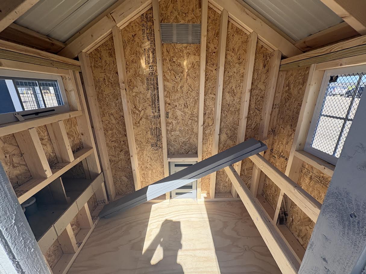 6x12 Chicken Coop #8762