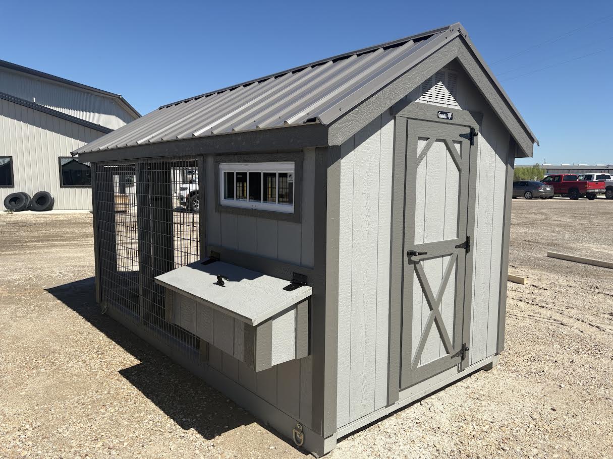 6x12 Chicken Coop #8762