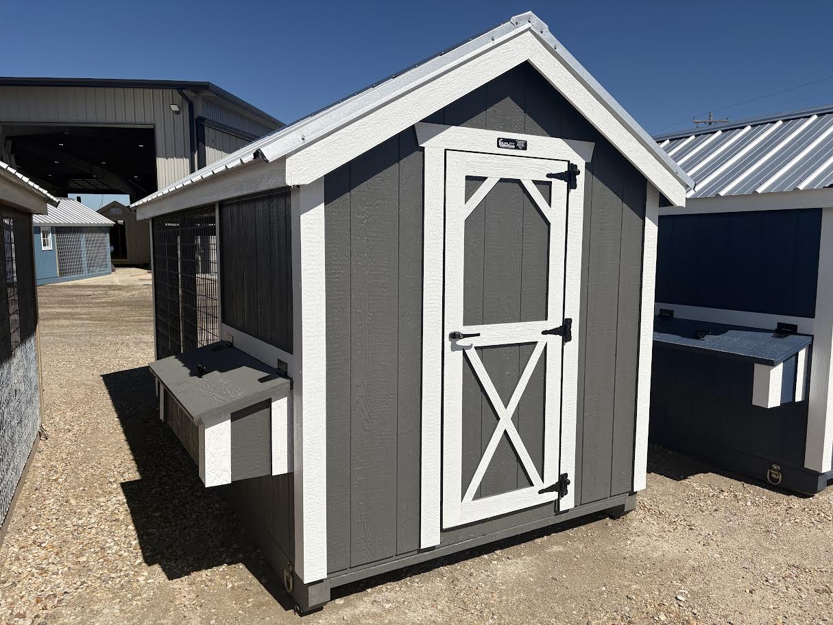 6x12 Chicken Coop #8730