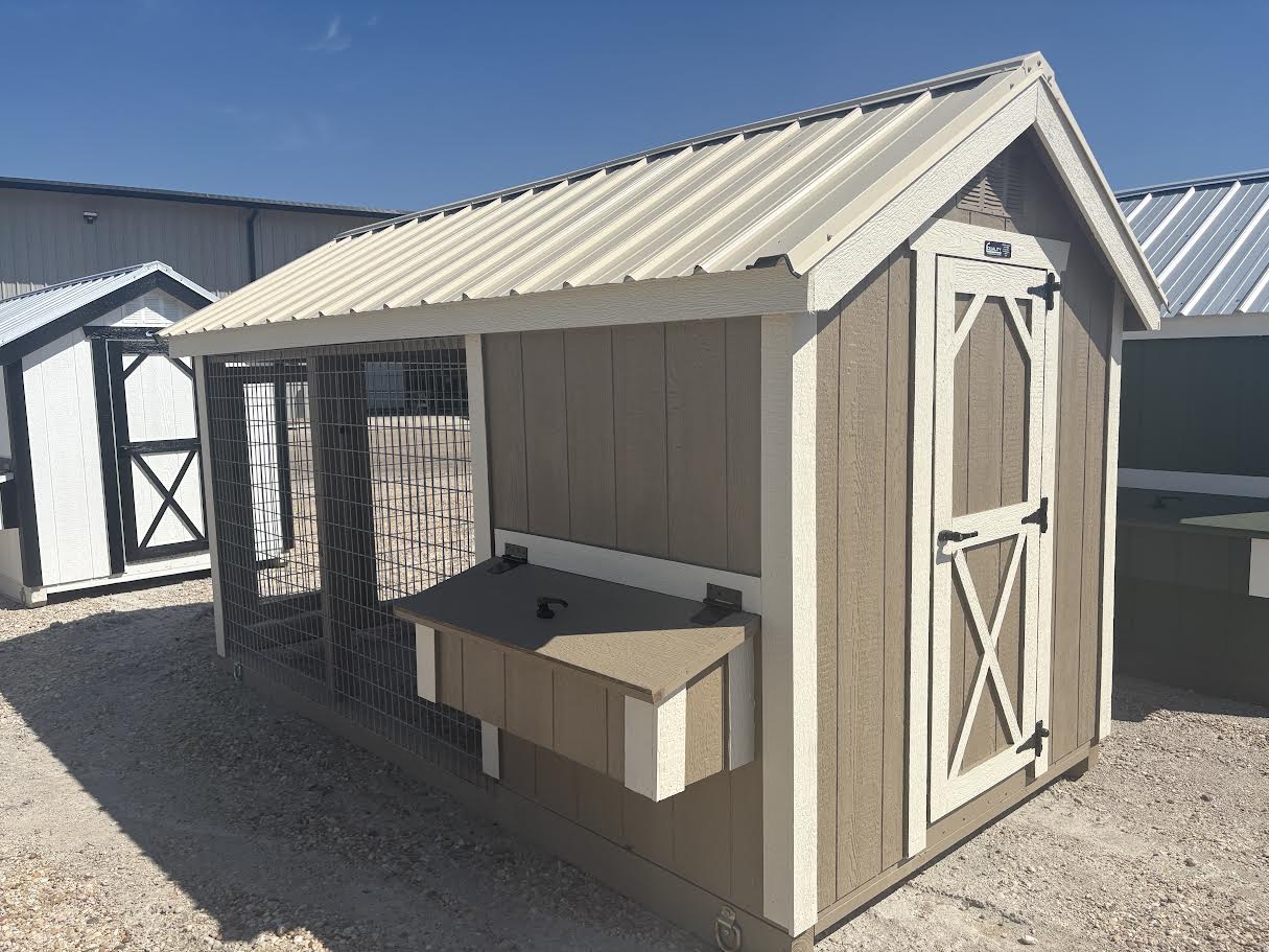 6x12 Chicken Coop #8778