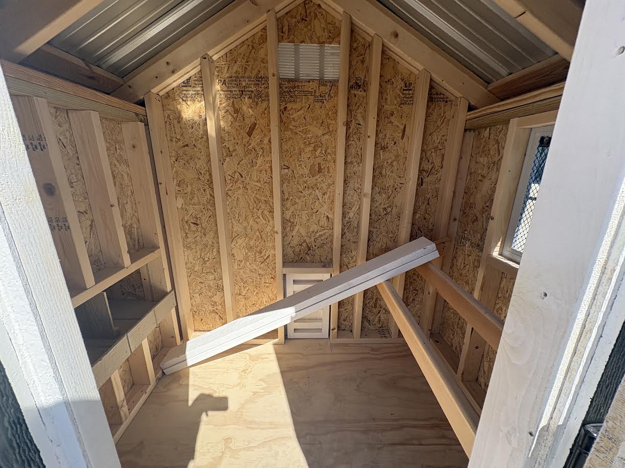 6x12 Chicken Coop #8731